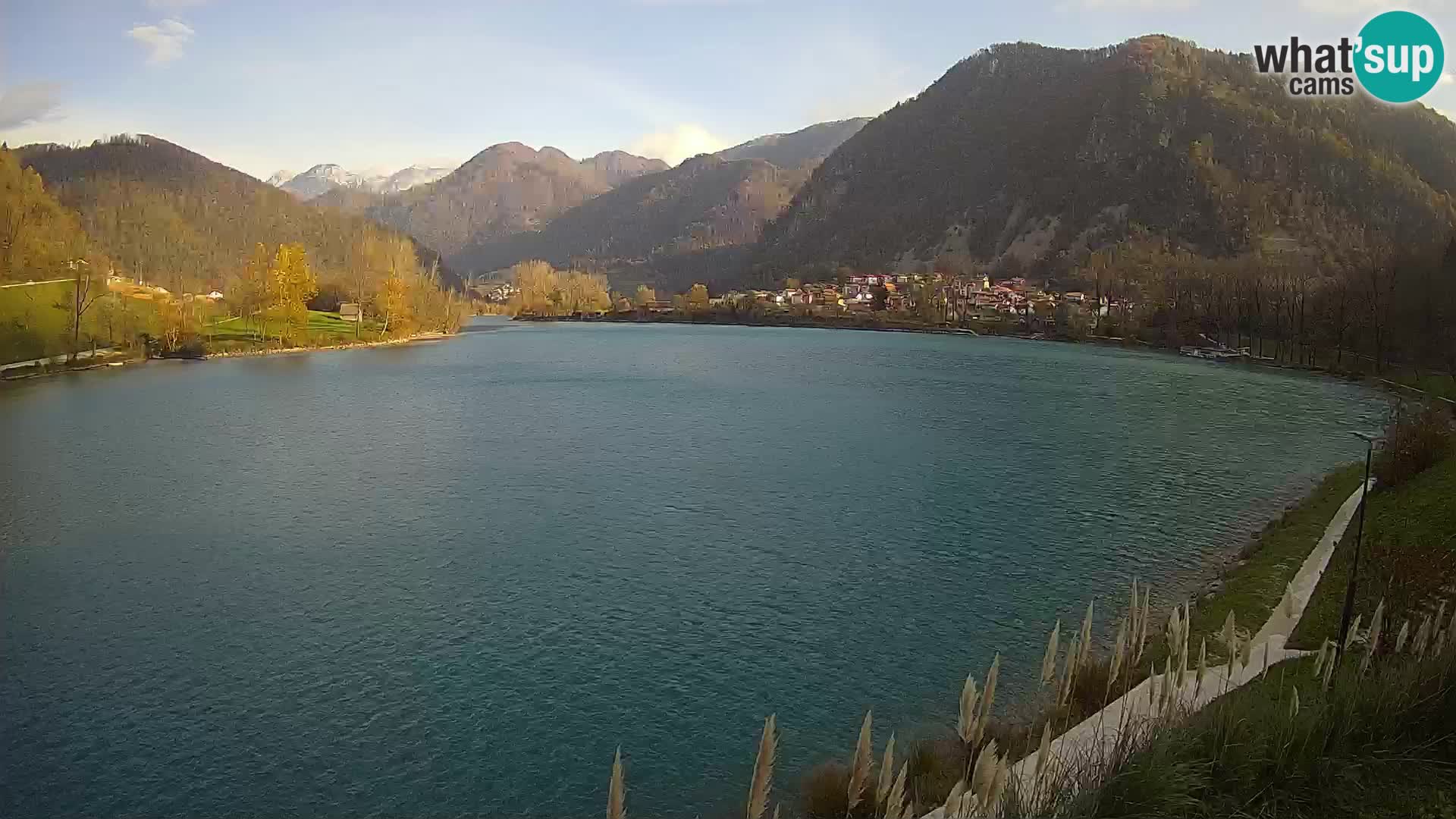 LIVEcam Most na Soči lago – Slovenia