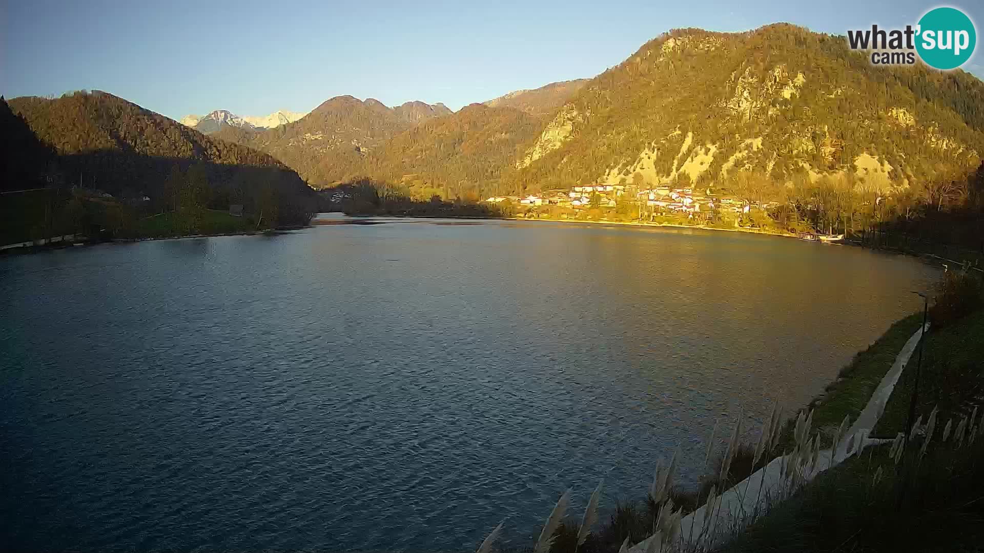 LIVEcam Most na Soči lago – Slovenia