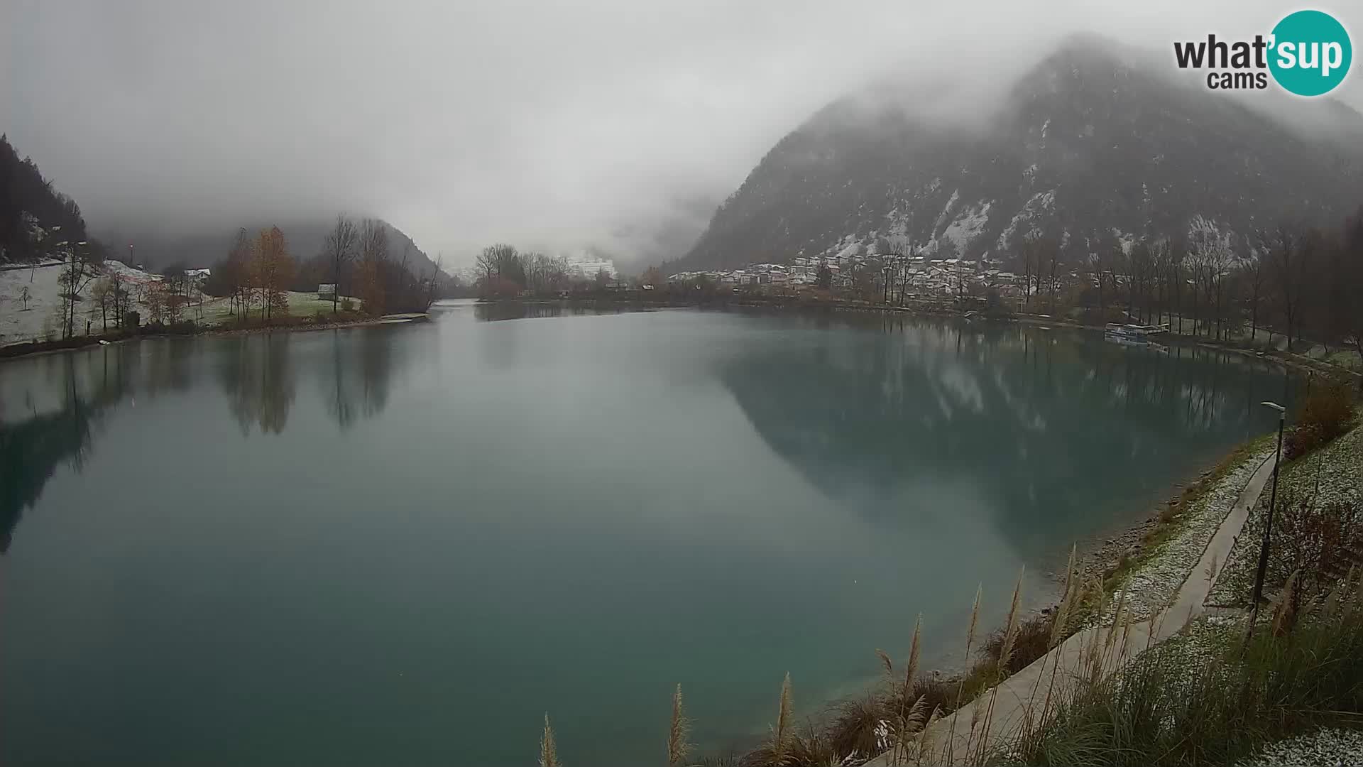 Most na Soči – Panorama del lago