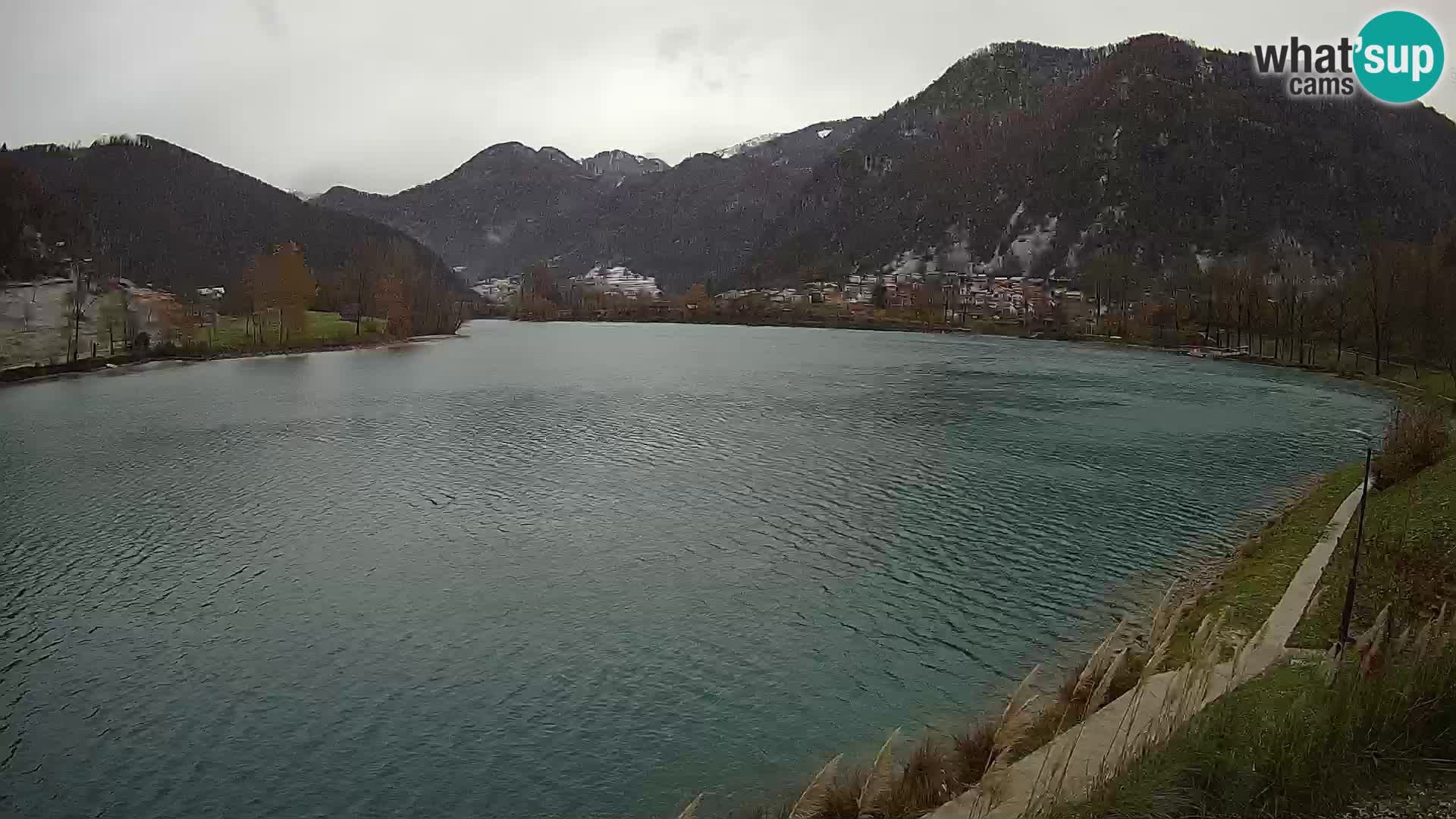 Most na Soči – Pogled na jezero