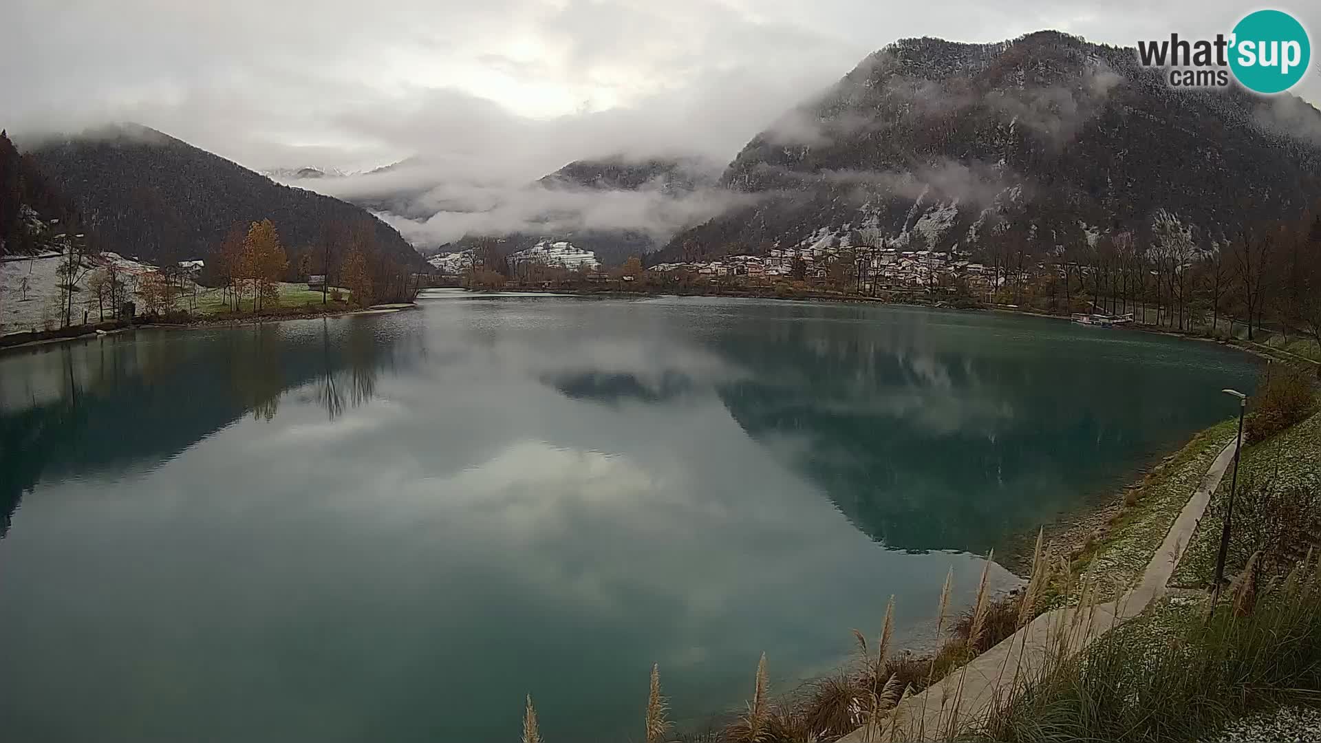 LIVEcam Most na Soči lago – Slovenia