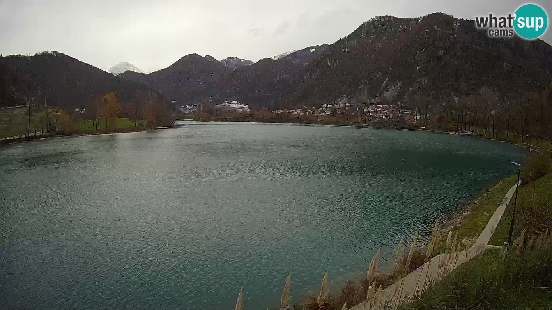 Most na Soči – Pogled na jezero