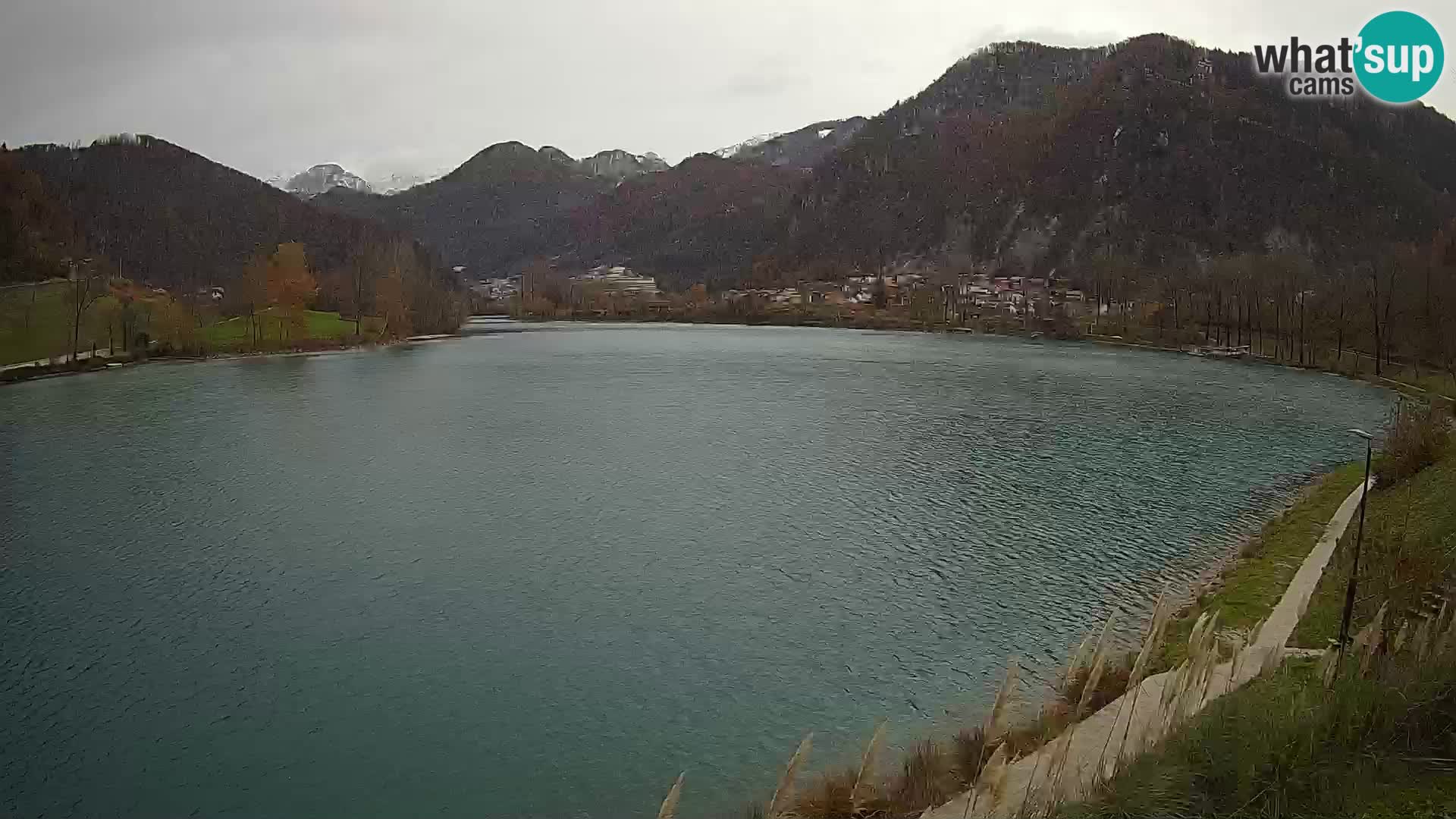 Most na Soči – Panorama del lago