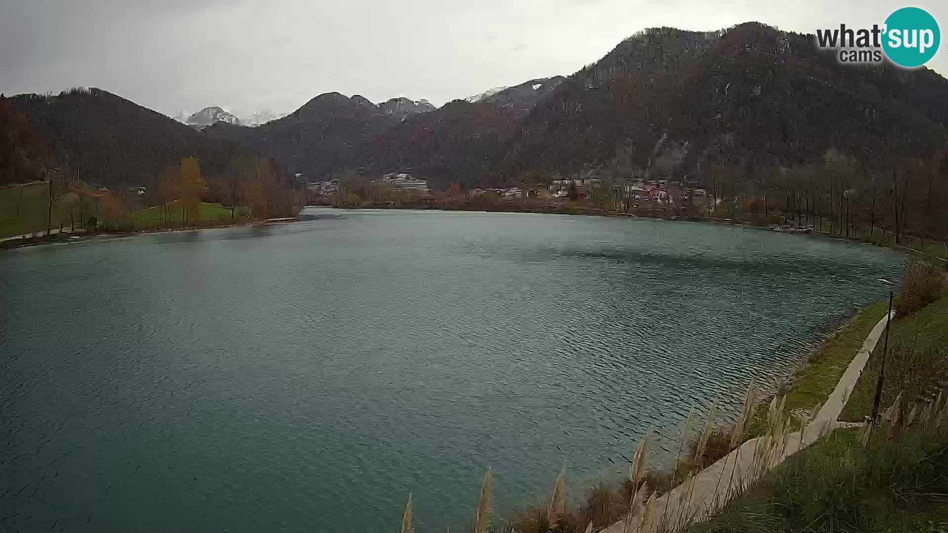 Most na Soči – Pogled na jezero