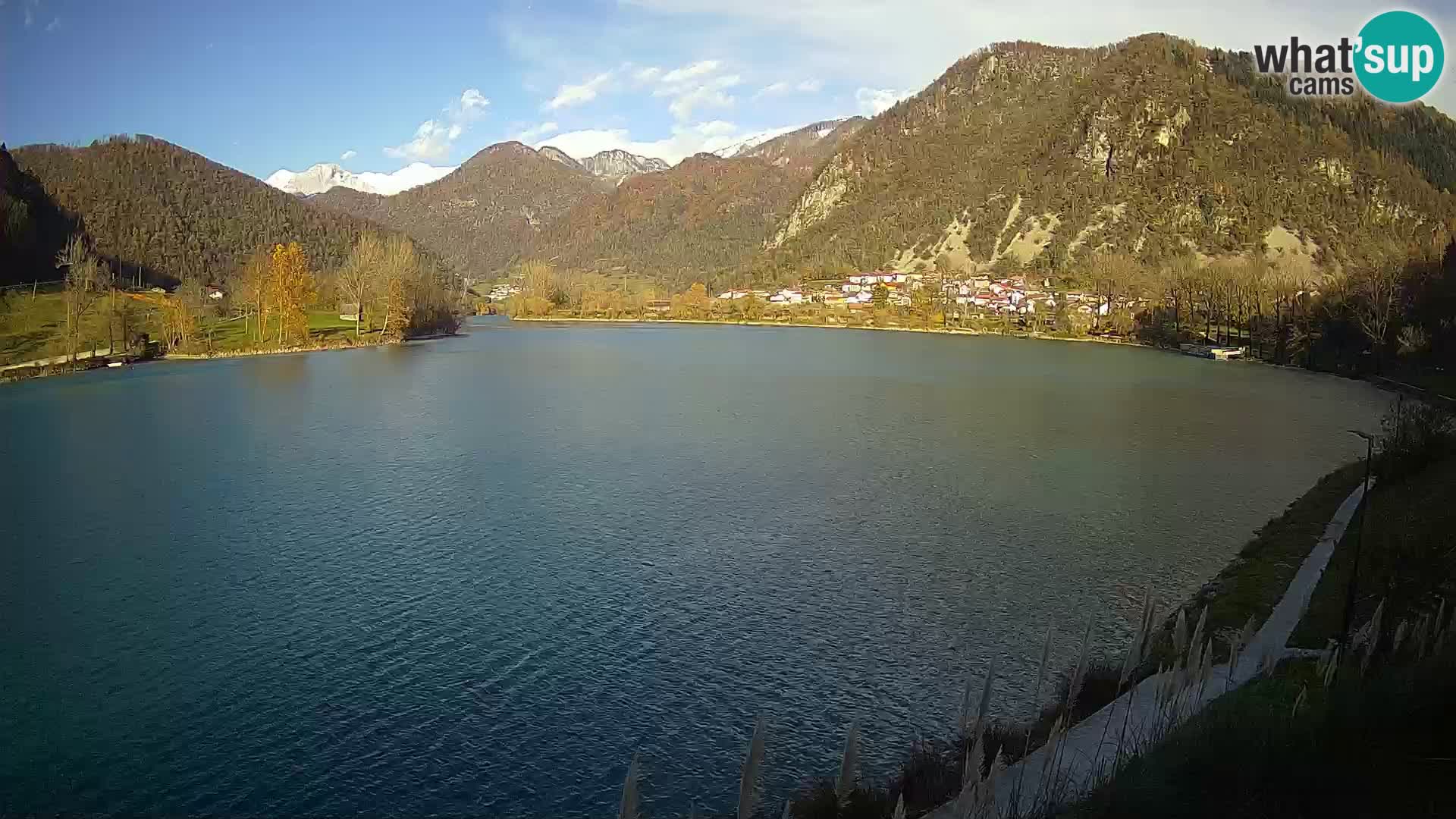 LIVEcam Most na Soči lago – Slovenia