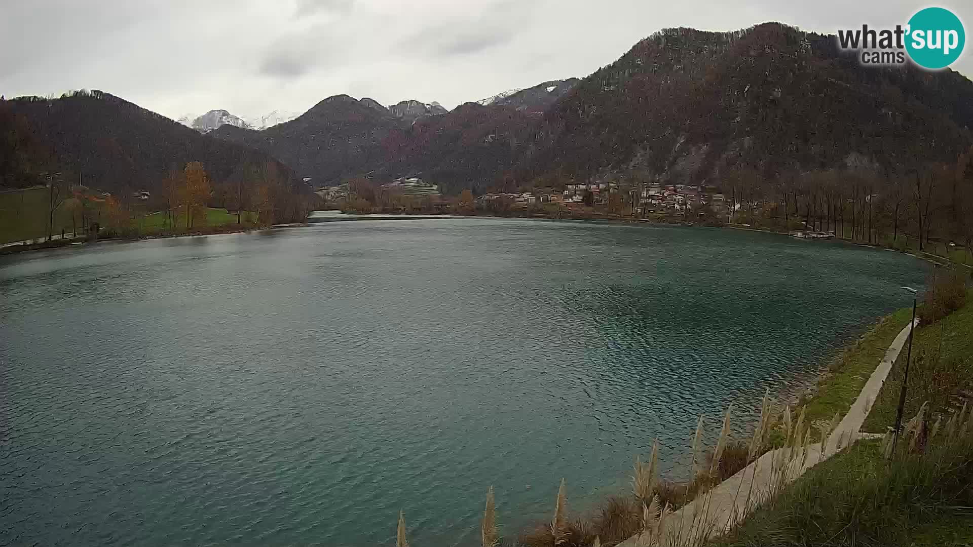 LIVEcam Most na Soči lago – Slovenia