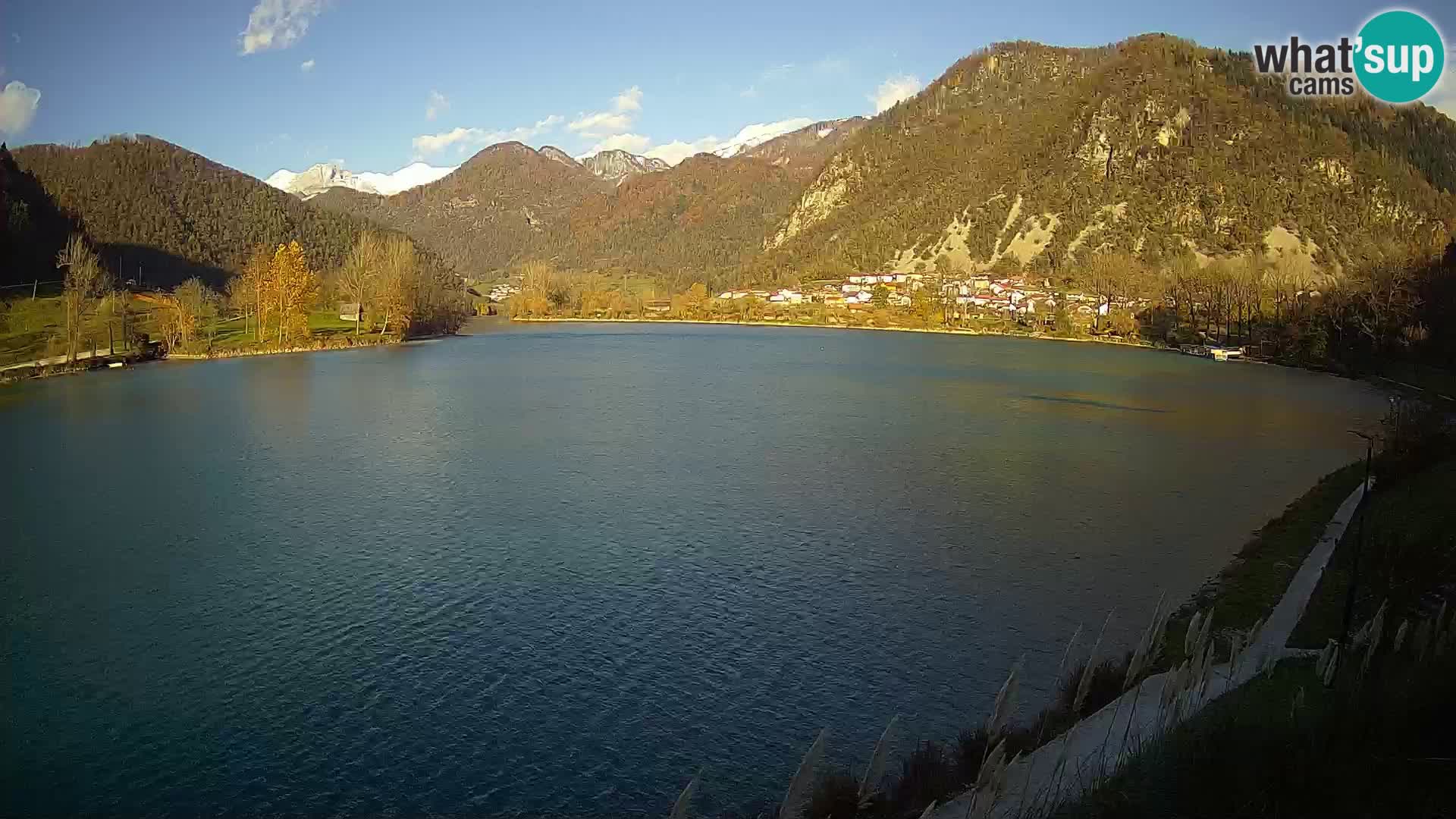 LIVEcam Most na Soči lago – Slovenia