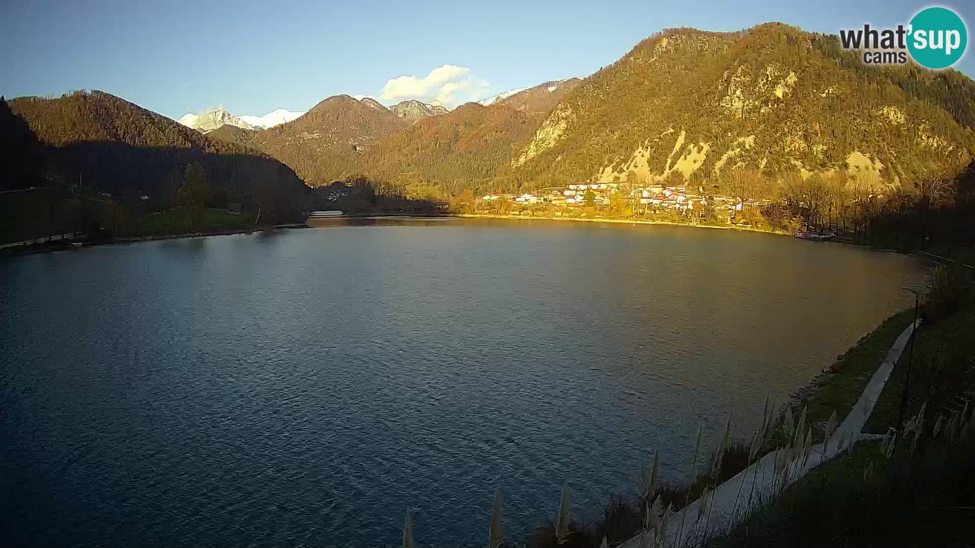 LIVEcam Most na Soči lago – Slovenia