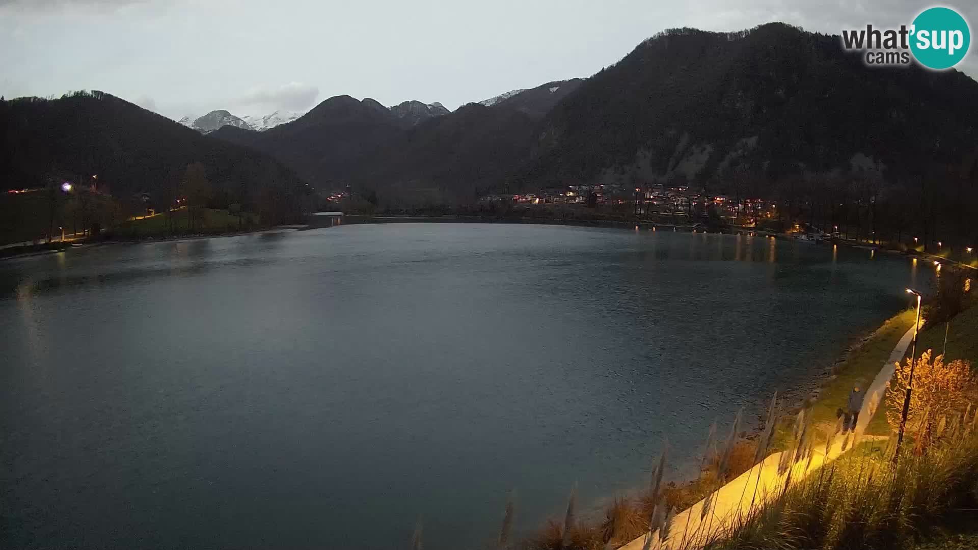 Most na Soči – Panorama del lago