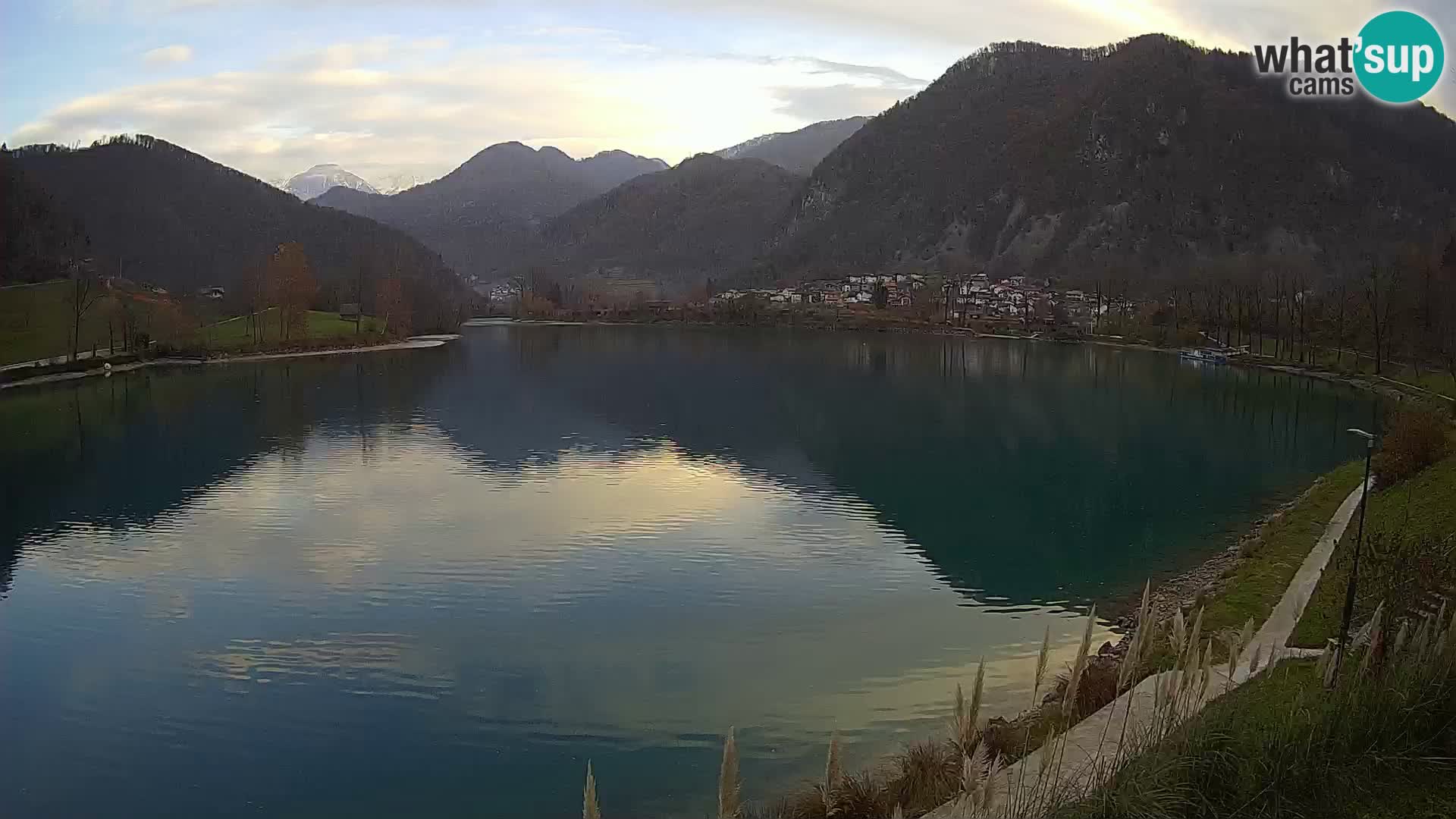 Most na Soči – Panorama del lago