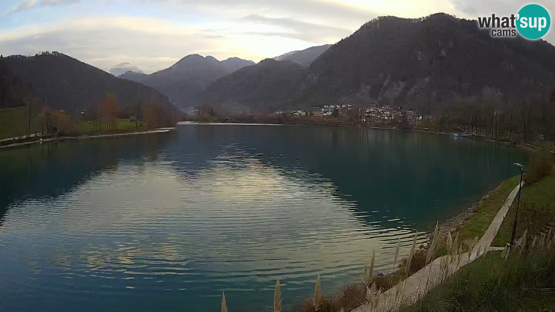 LIVEcam Most na Soči lago – Slovenia