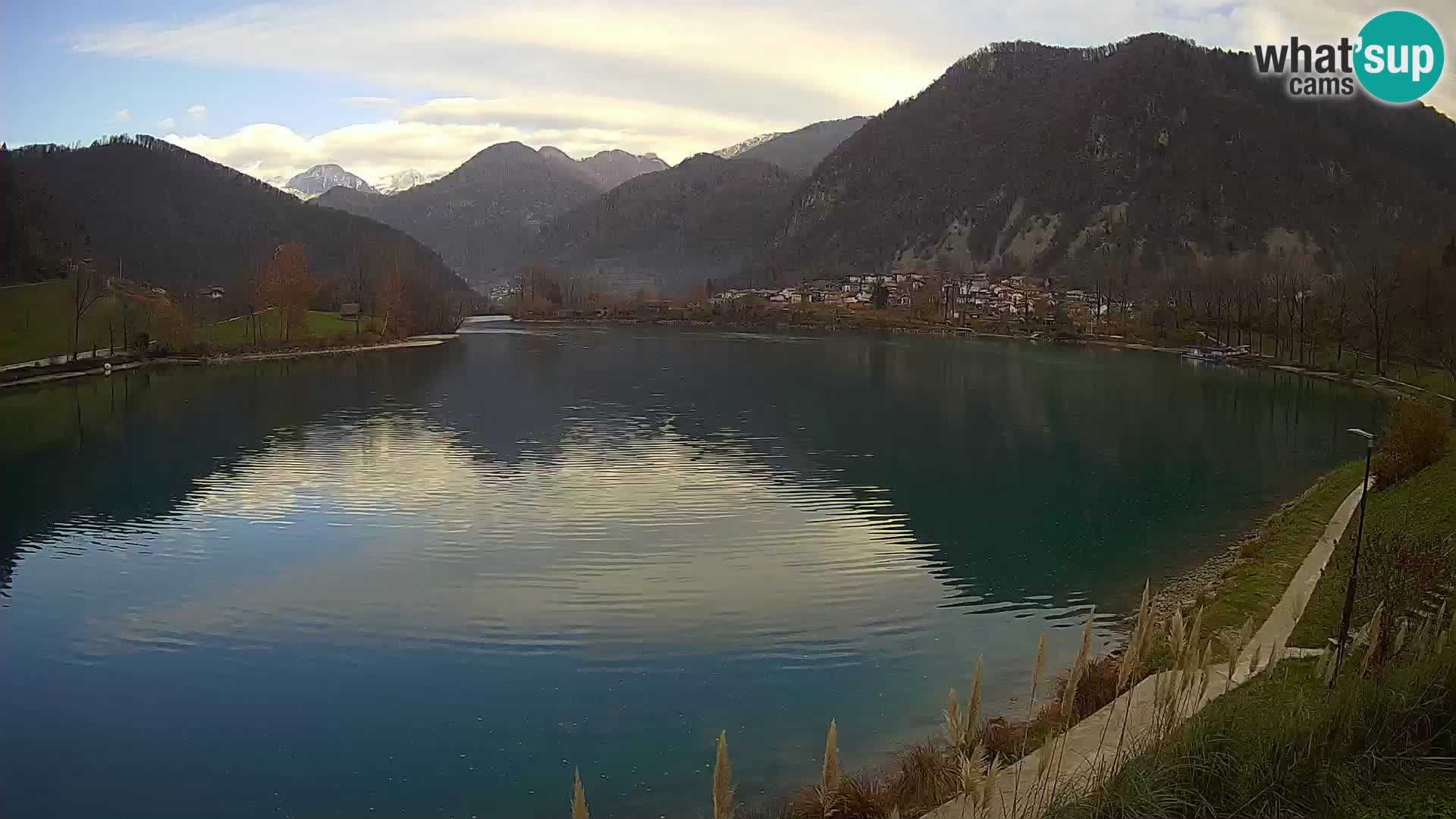 LIVEcam Most na Soči lago – Slovenia