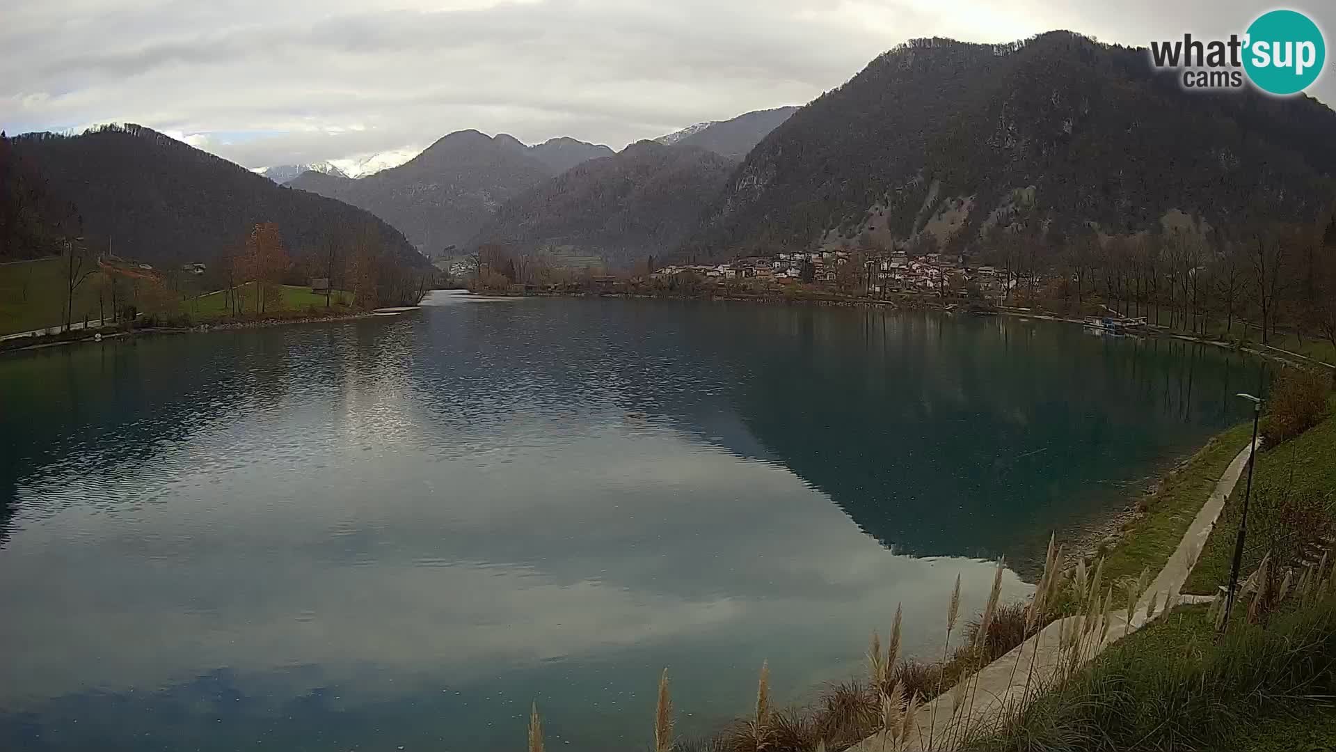 LIVEcam Most na Soči lago – Slovenia