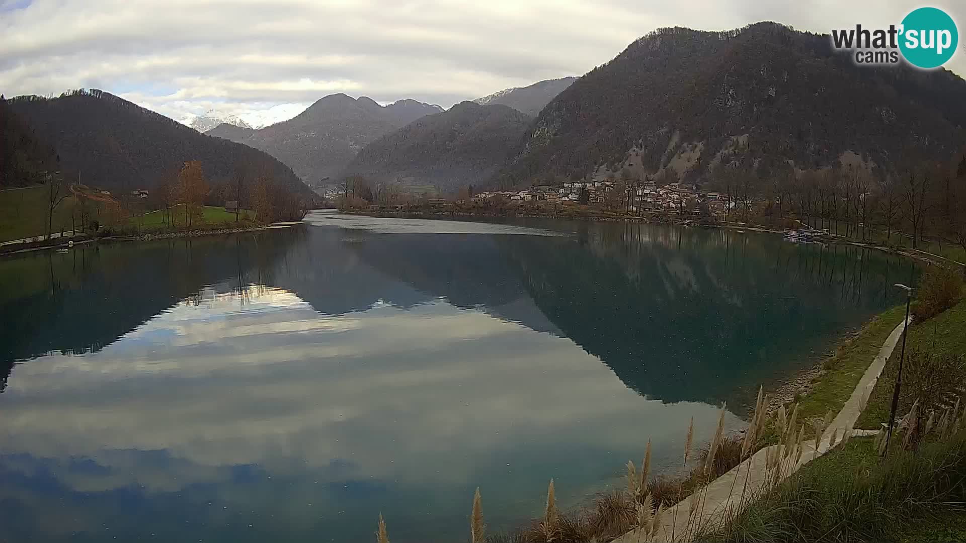 LIVEcam Most na Soči lago – Slovenia