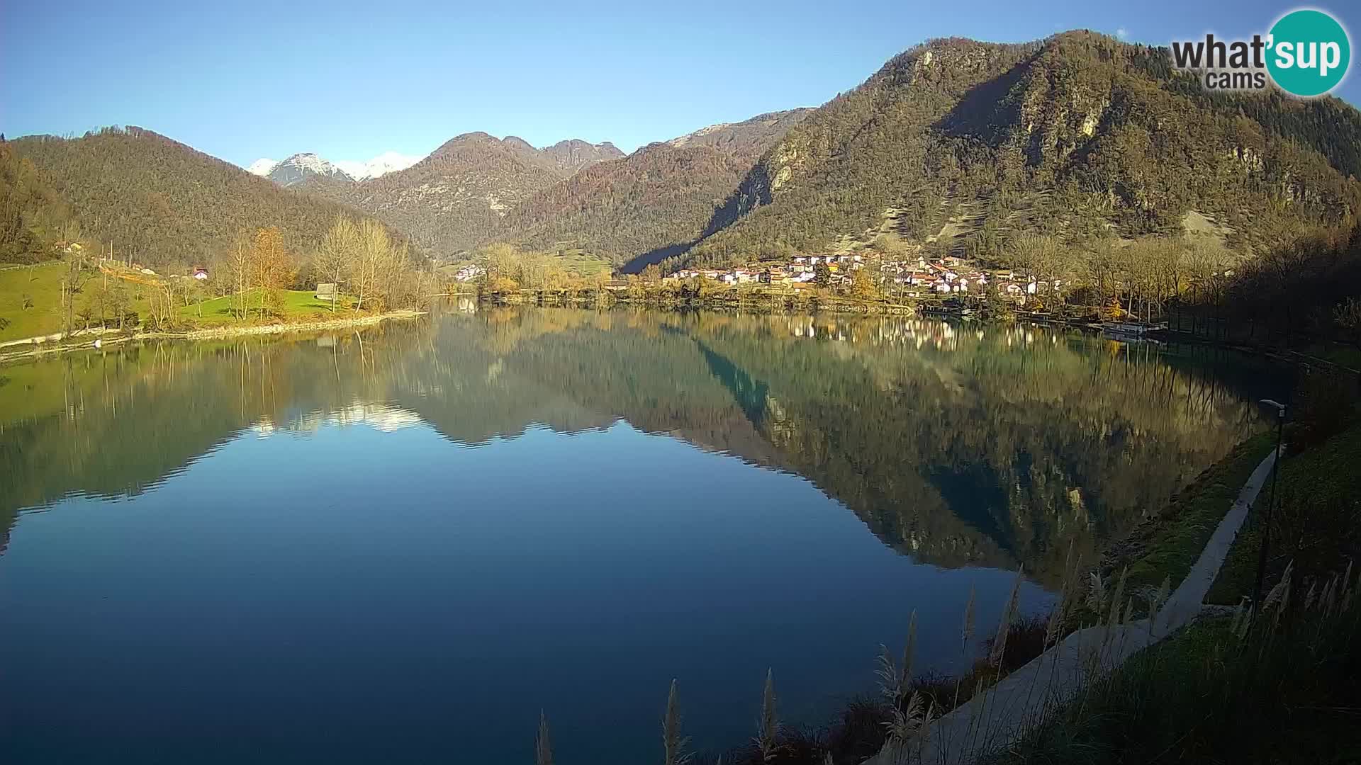 Most na Soči – Pogled na jezero