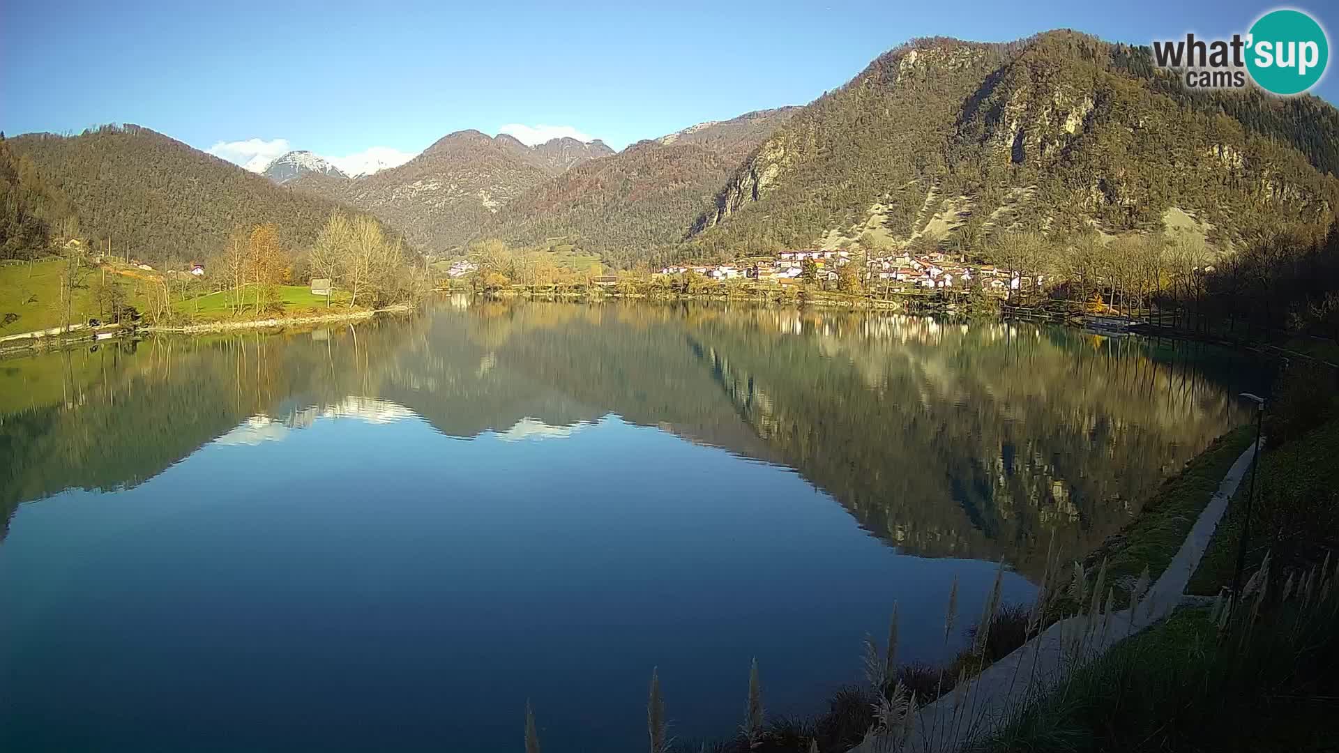 Spletna kamera Most na Soči – jezero