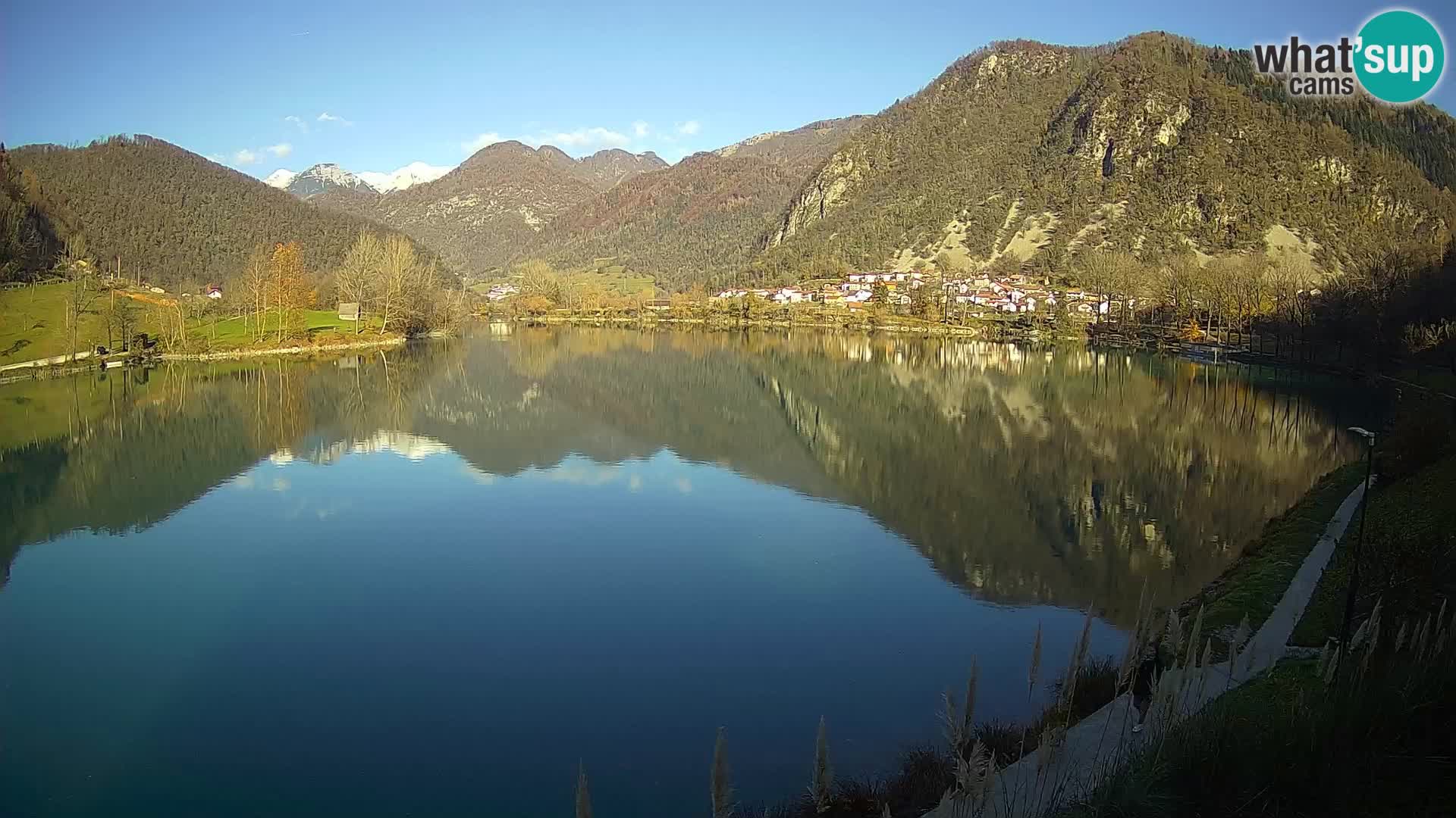 Most na Soči – Panorama del lago