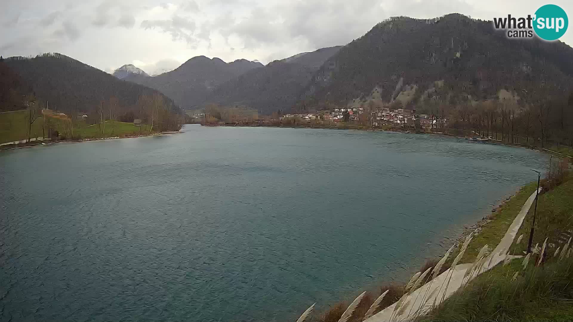 LIVEcam Most na Soči lago – Slovenia