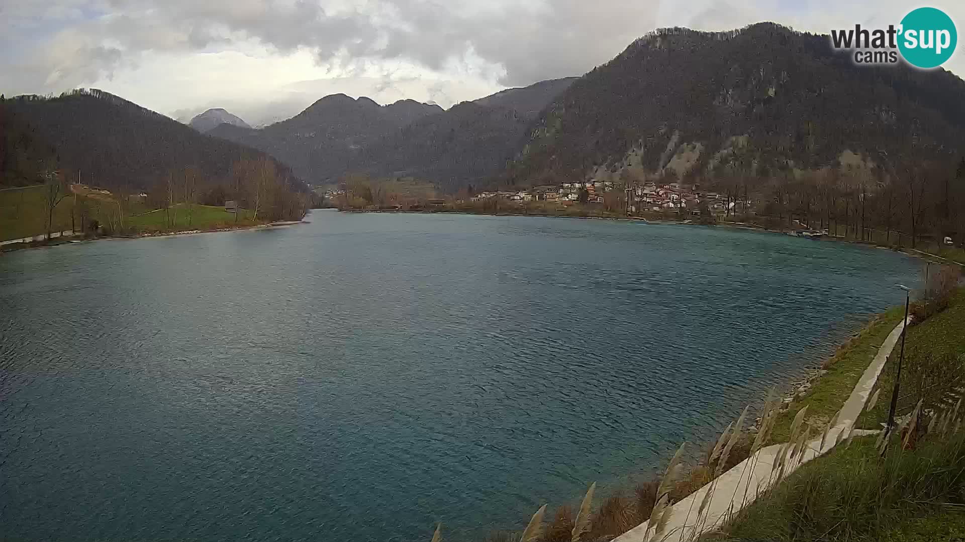 LIVEcam Most na Soči lago – Slovenia