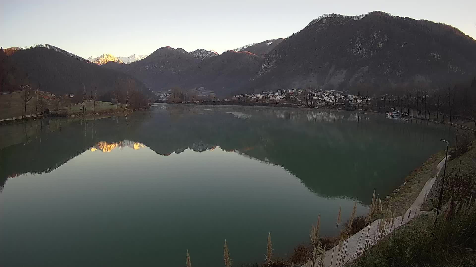 LIVEcam Most na Soči lago – Slovenia