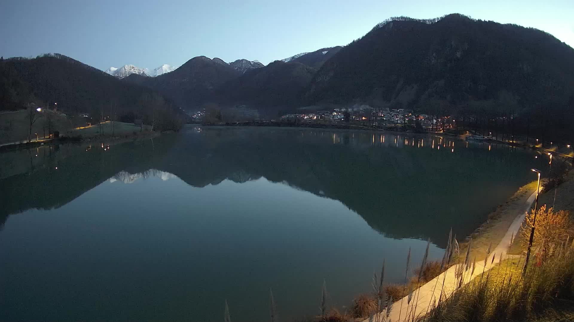 Most na Soči – Pogled na jezero