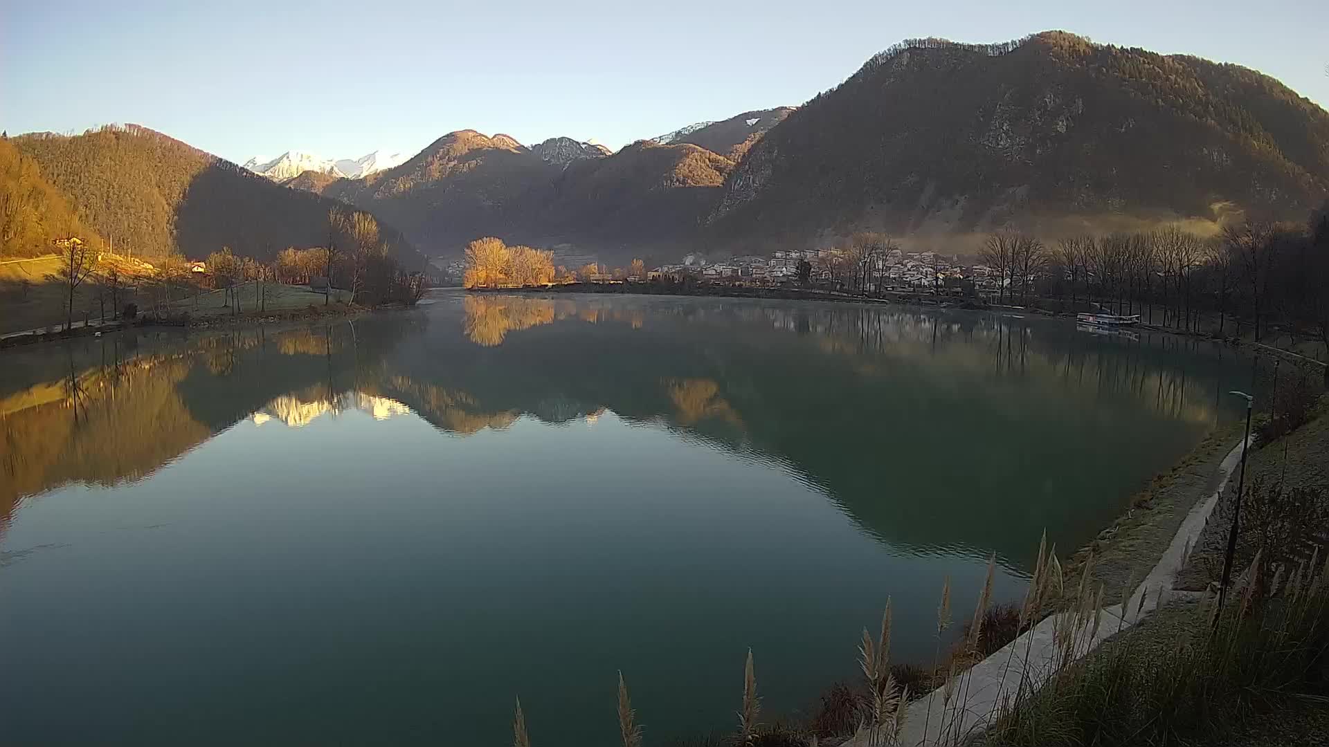 Most na Soči – Panoramic view of Lake