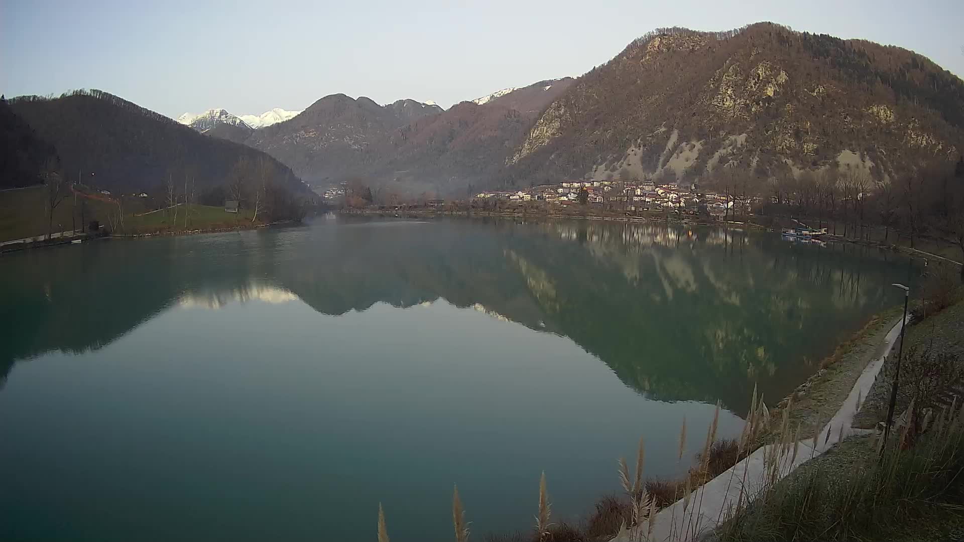 Most na Soči – Panoramic view of Lake