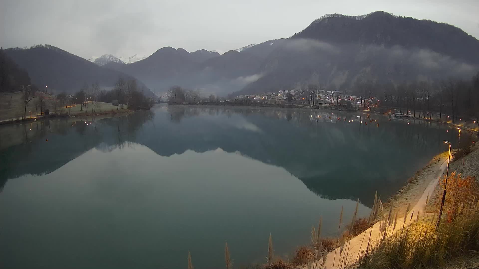 Most na Soči – Panoramic view of Lake