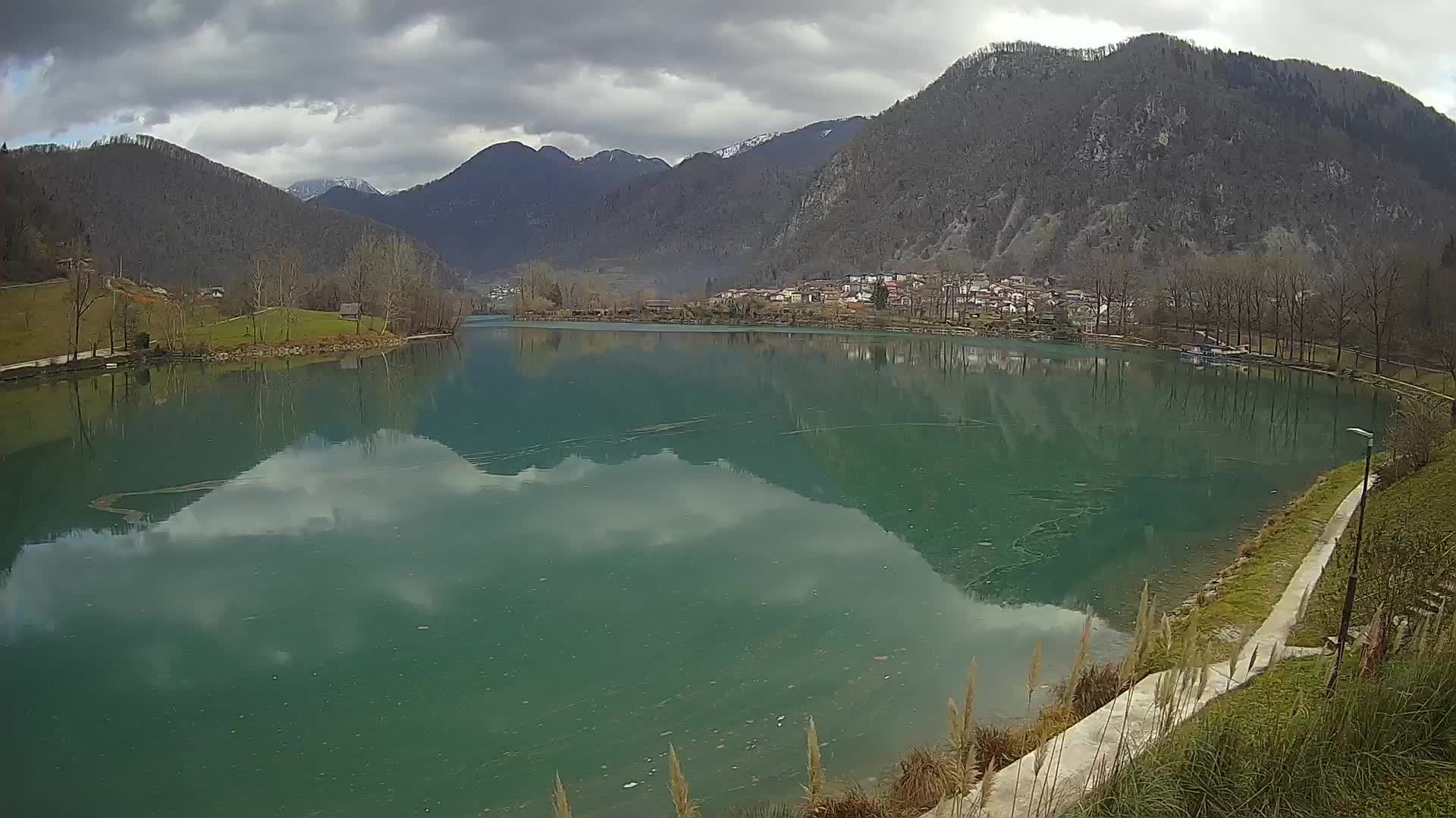 LIVEcam Most na Soči lago – Slovenia