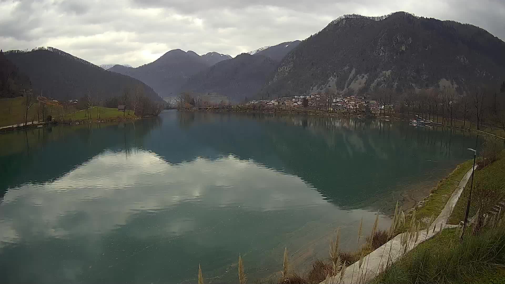 LIVEcam Most na Soči lago – Slovenia