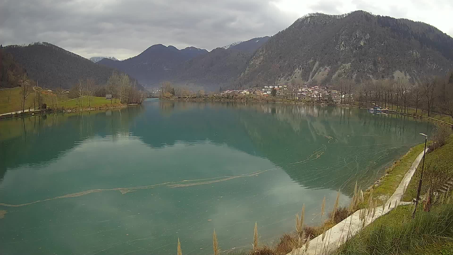 Most na Soči – Panoramic view of Lake