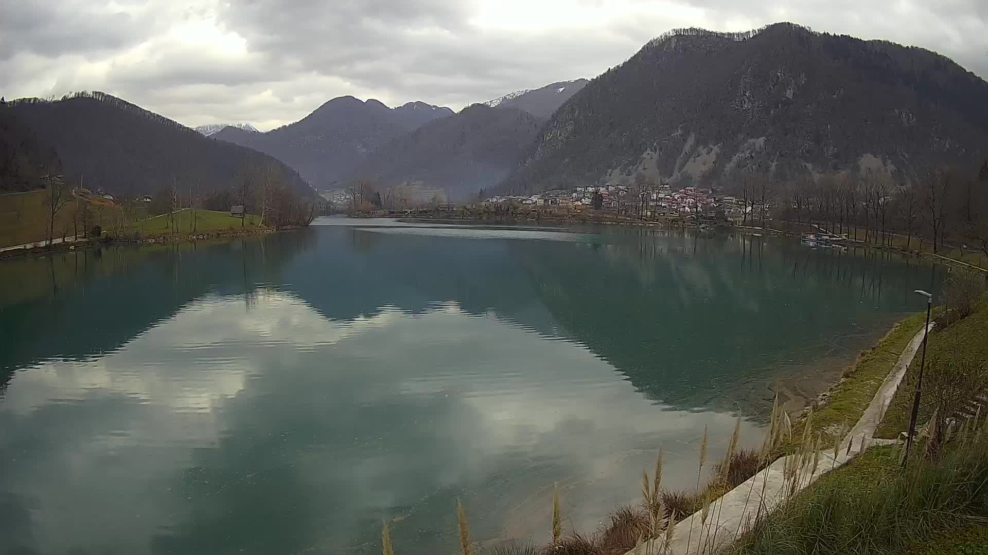 LIVE Webcam Most na Soči lake – Slovenia