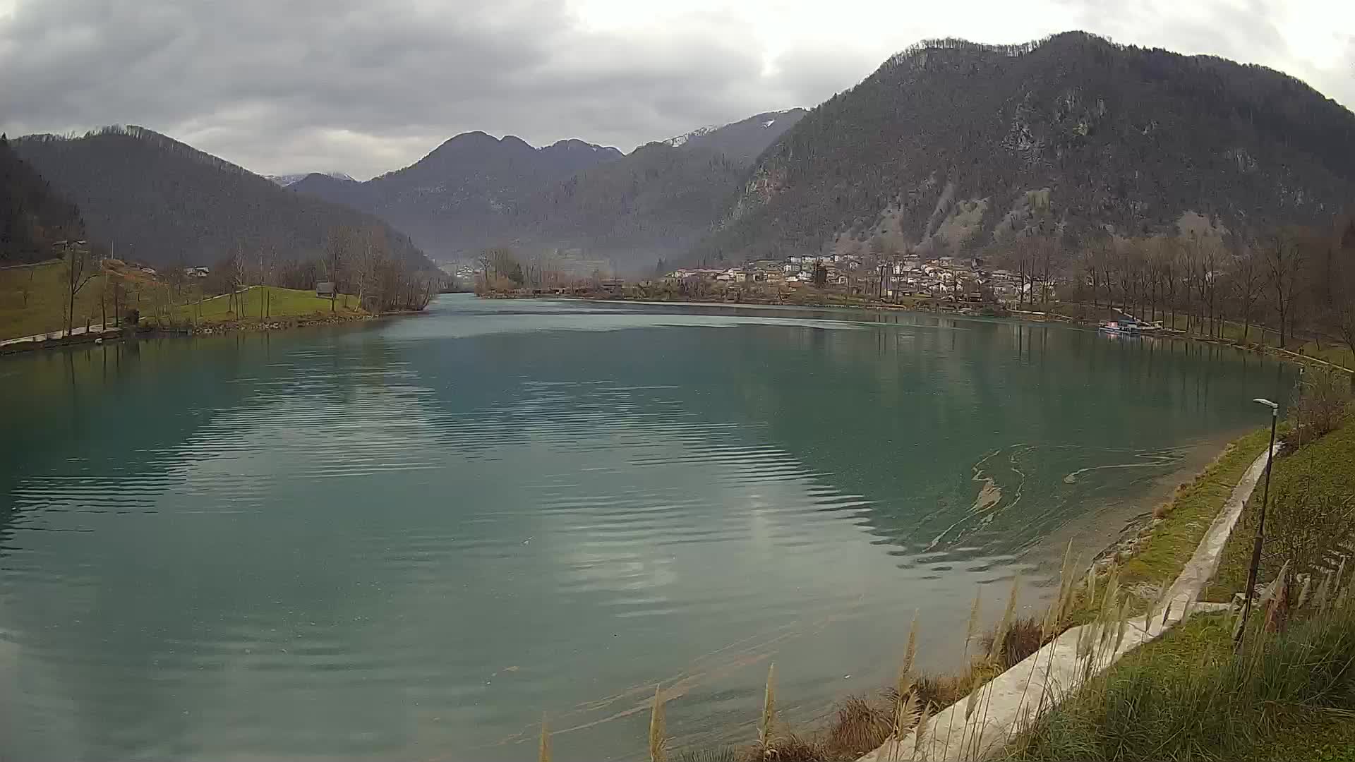 LIVE Webcam Most na Soči lake – Slovenia