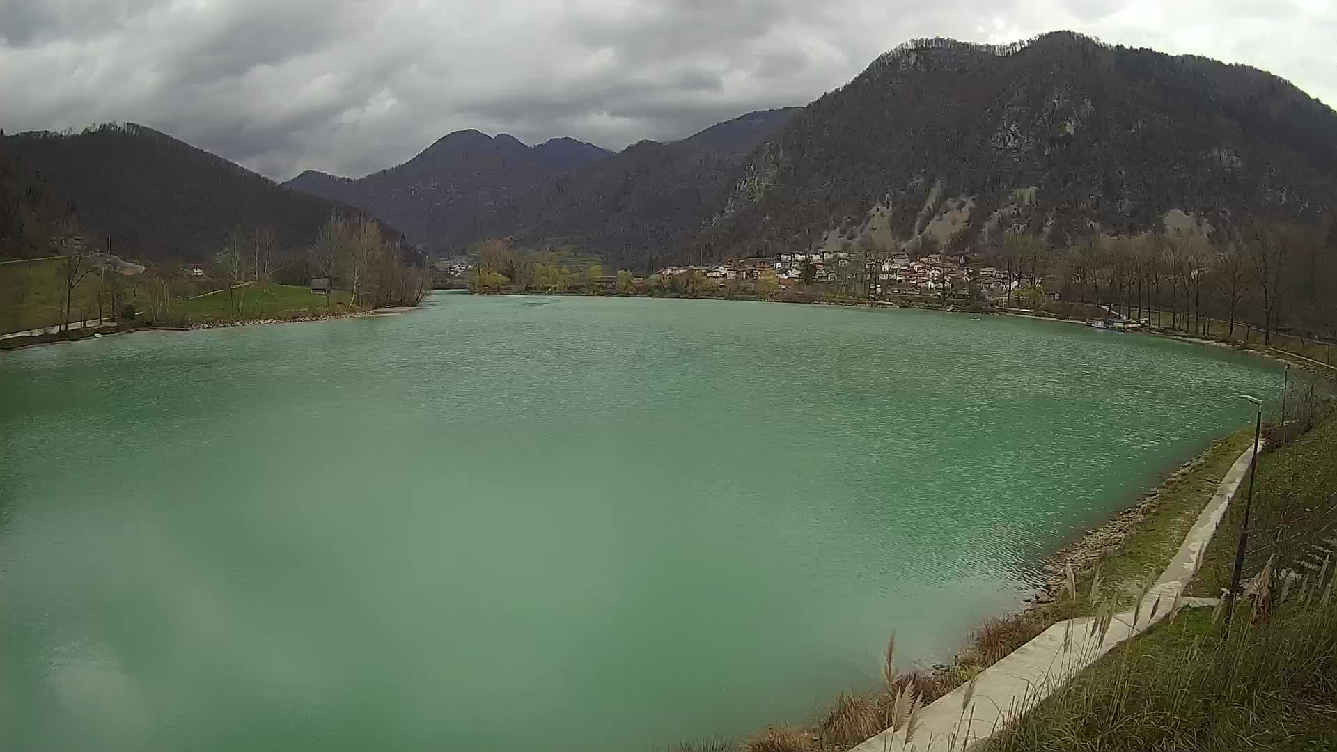 LIVEcam Most na Soči lago – Slovenia