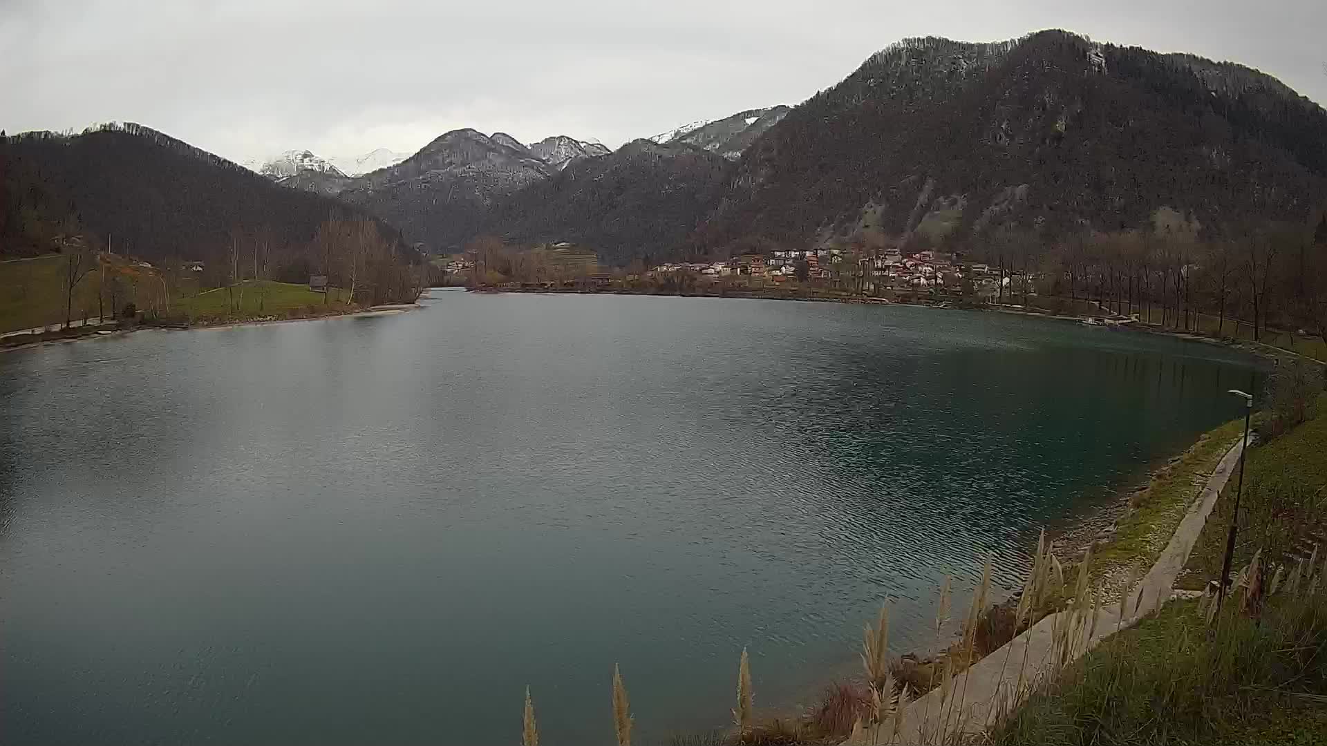 Most na Soči – Panorama del lago