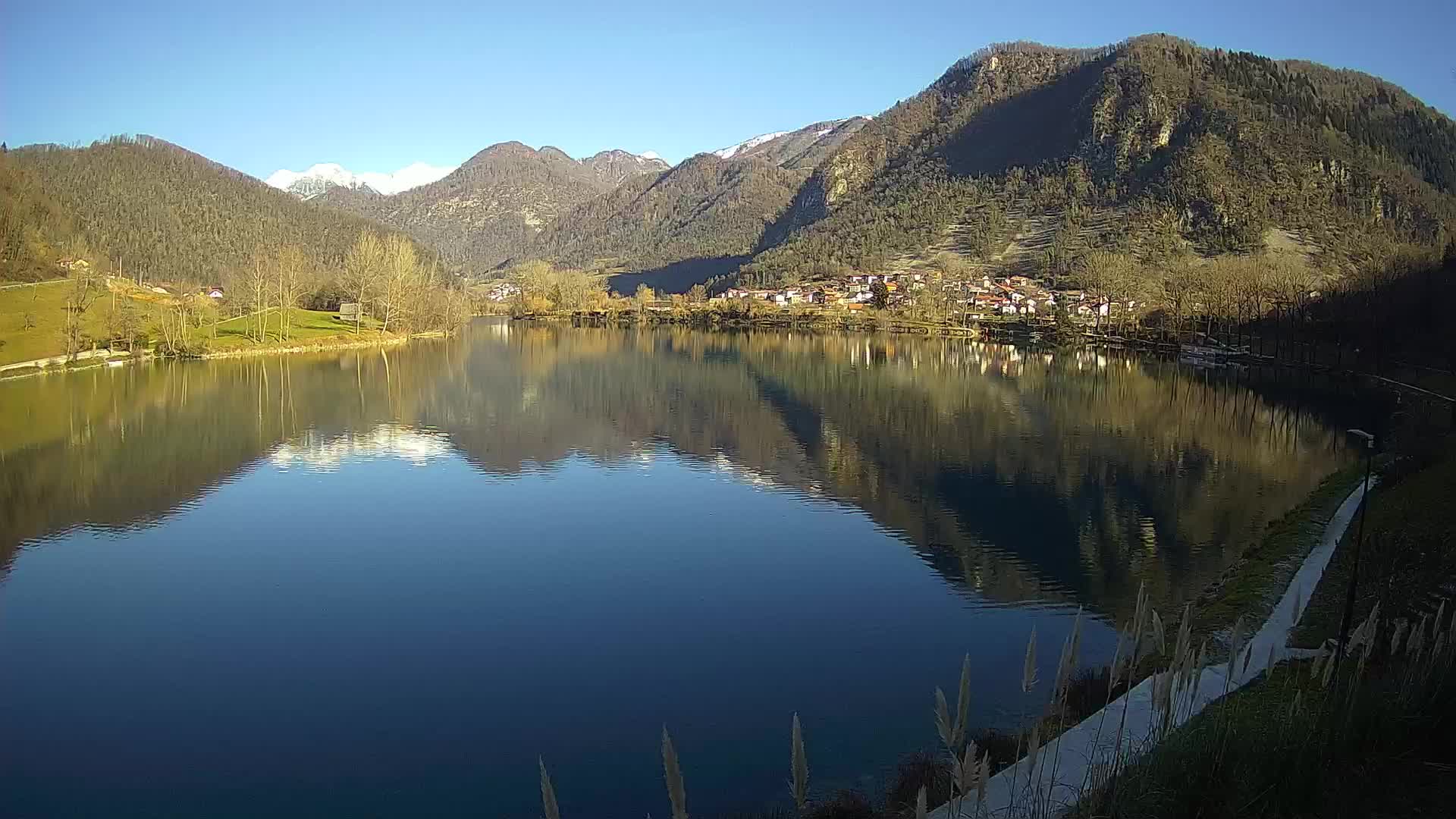 LIVE Webcam Most na Soči lake – Slovenia