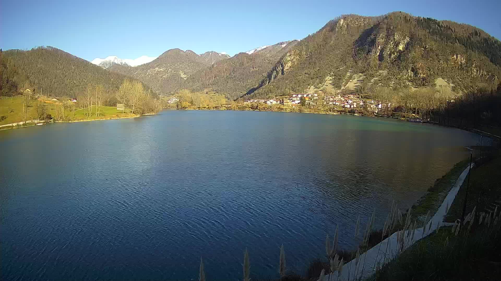 LIVEcam Most na Soči lago – Slovenia