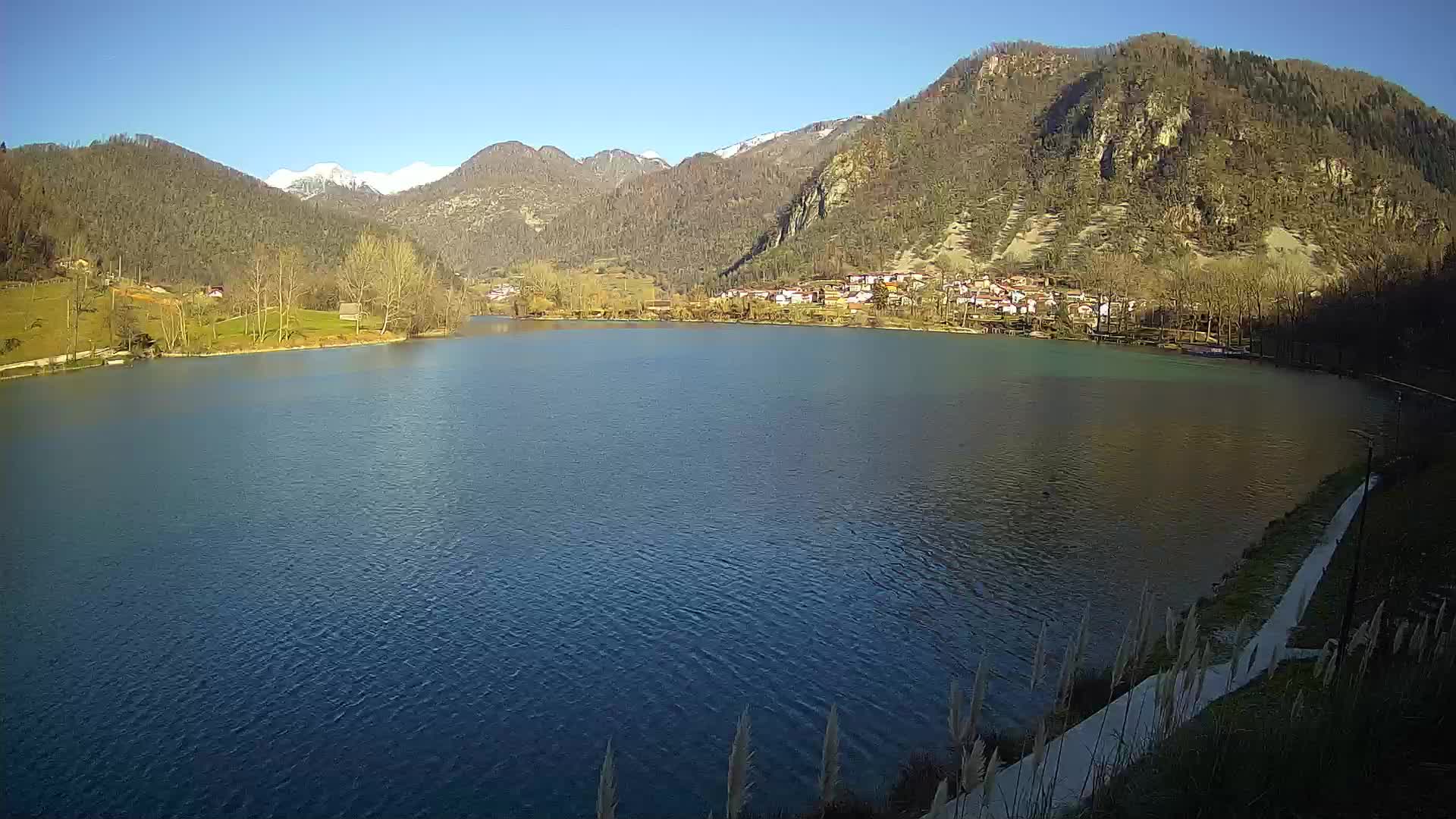 LIVEcam Most na Soči lago – Slovenia