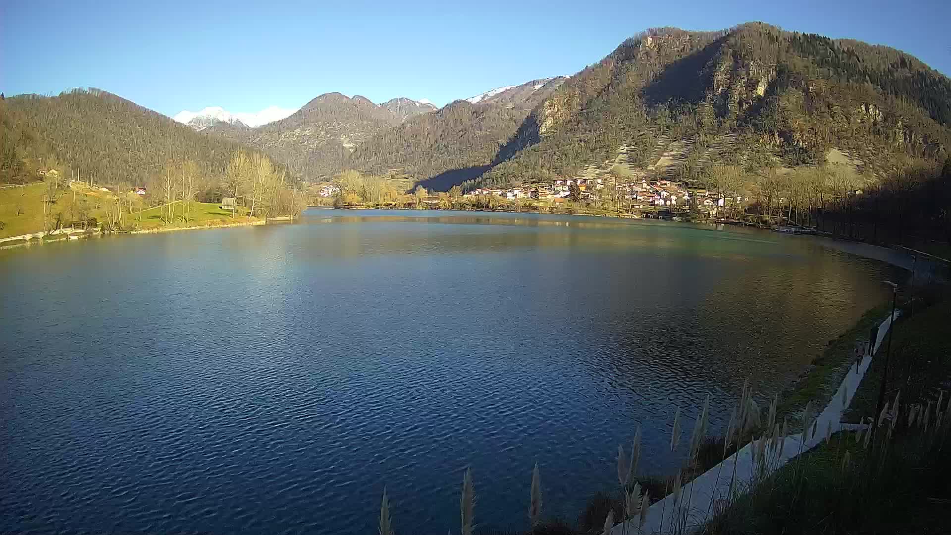 LIVEcam Most na Soči lago – Slovenia