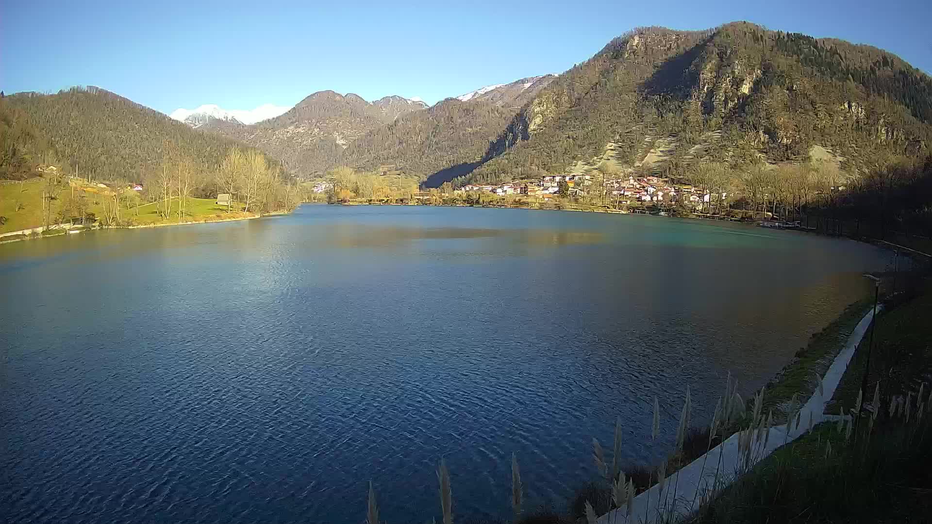 LIVEcam Most na Soči lago – Slovenia