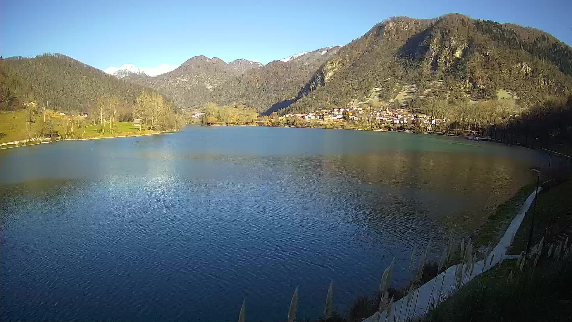 LIVEcam Most na Soči lago – Slovenia