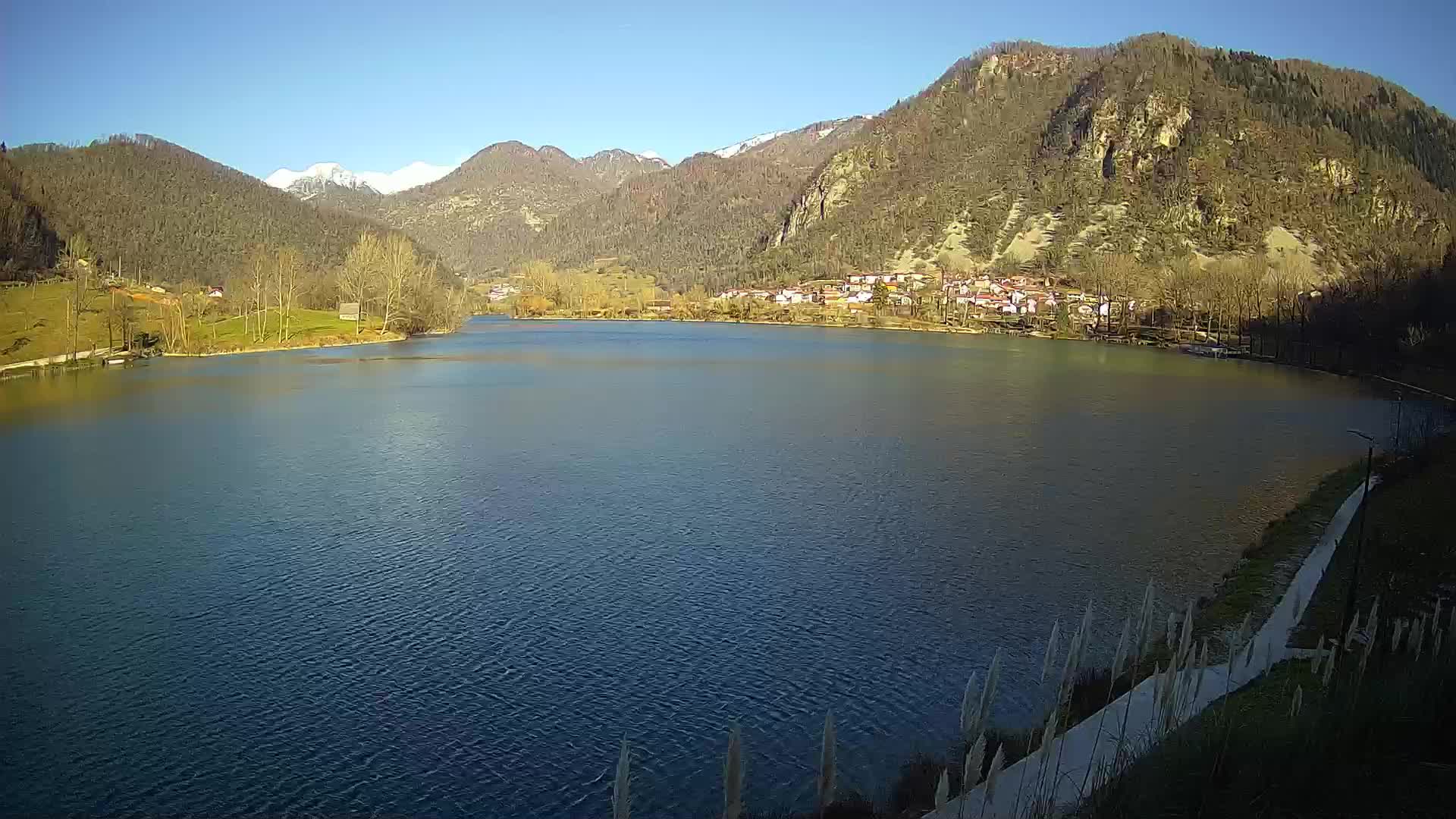 LIVE Webcam Most na Soči lake – Slovenia