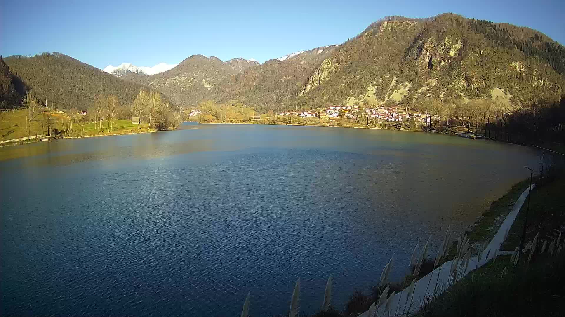 Most na Soči – Panoramic view of Lake