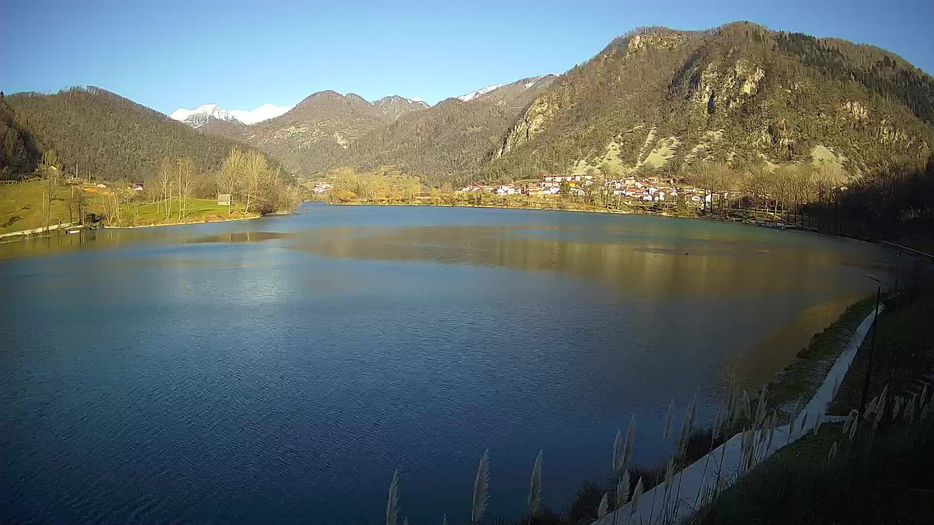 Most na Soči – Panoramic view of Lake