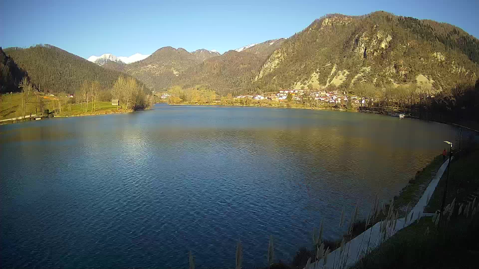 Most na Soči – Panoramic view of Lake