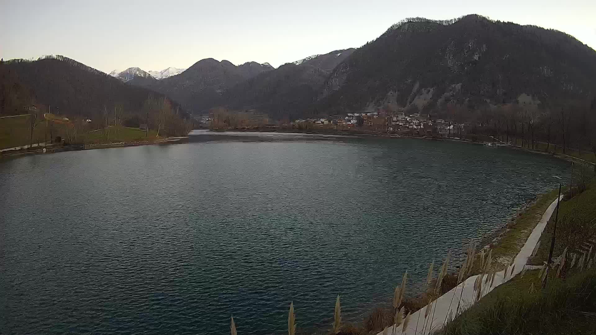 Most na Soči – Panorama del lac