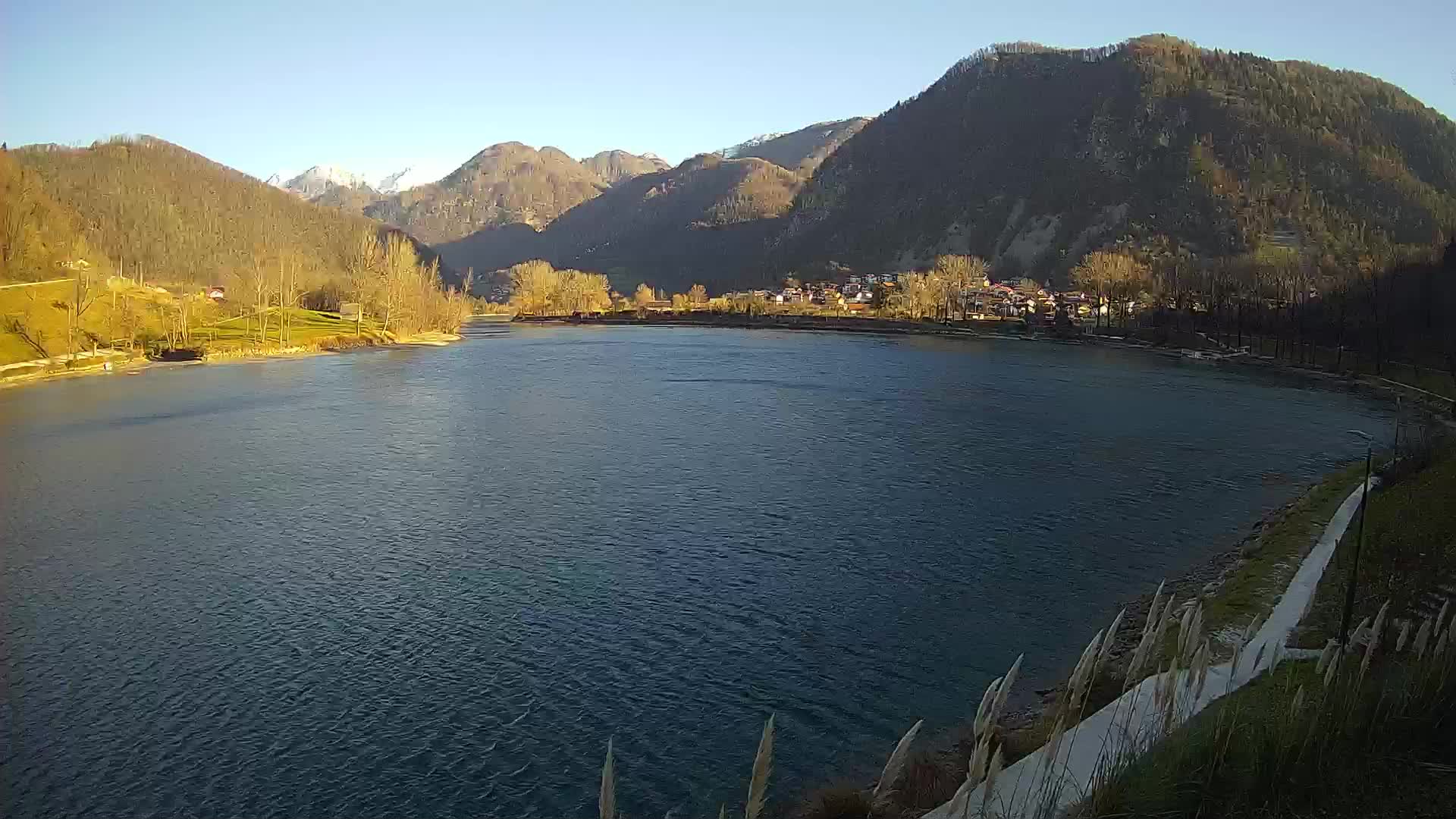 LIVE Webcam Most na Soči lake – Slovenia