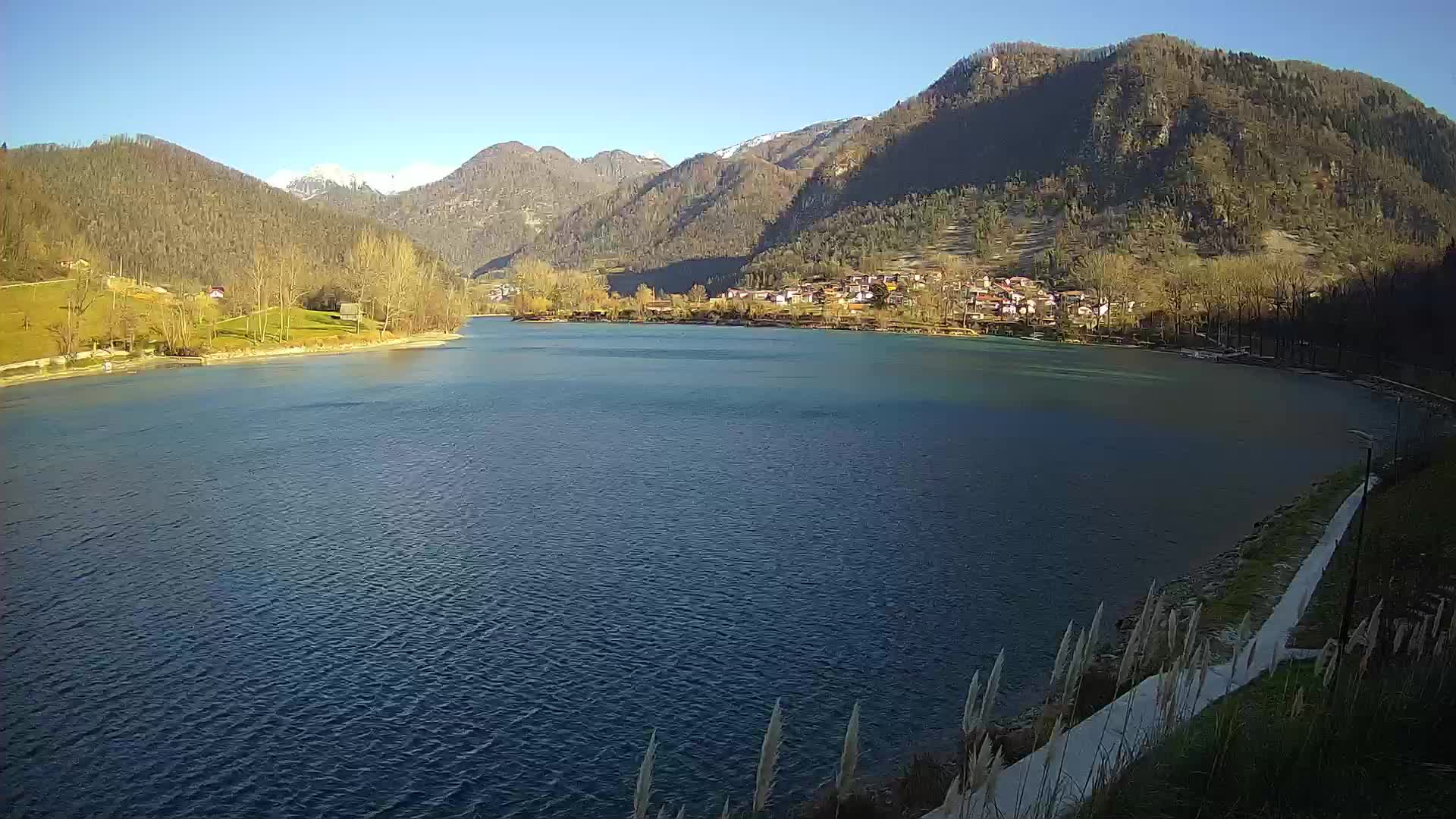 Most na Soči – Panorama del lago