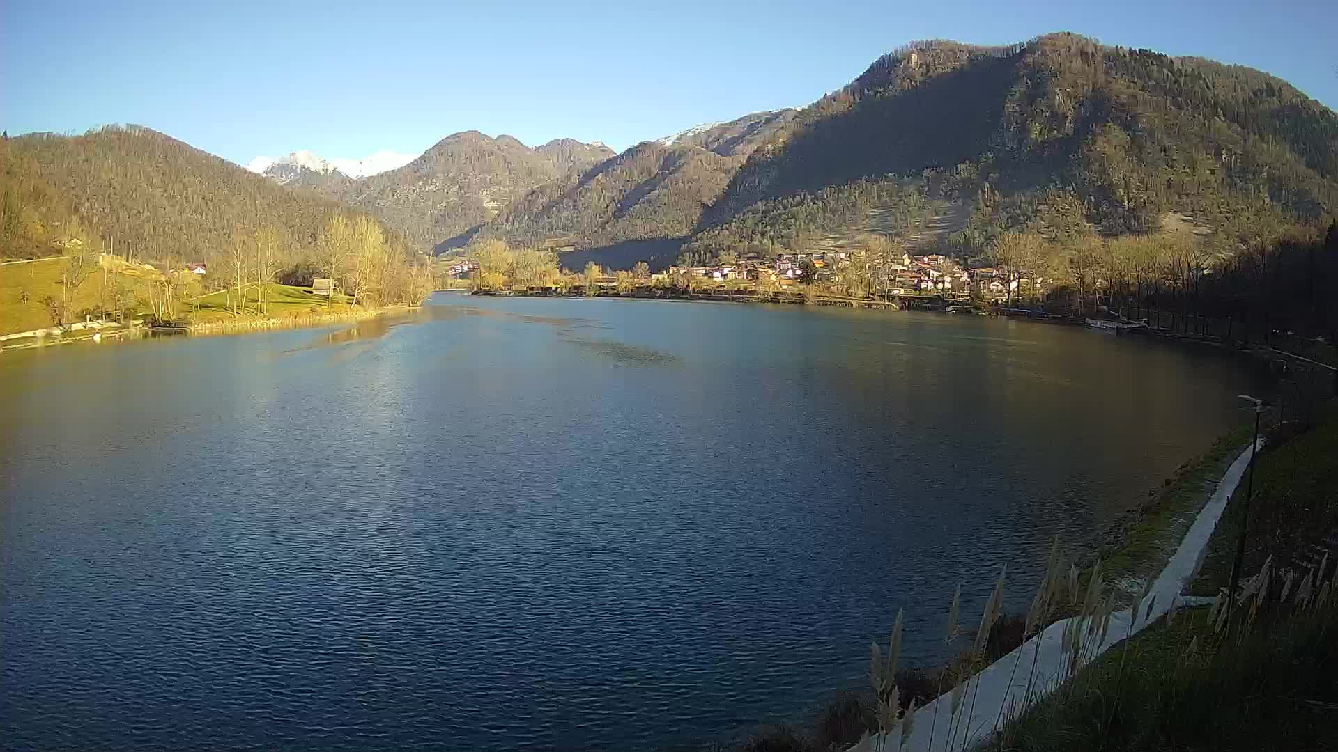 Most na Soči – Panoramic view of Lake