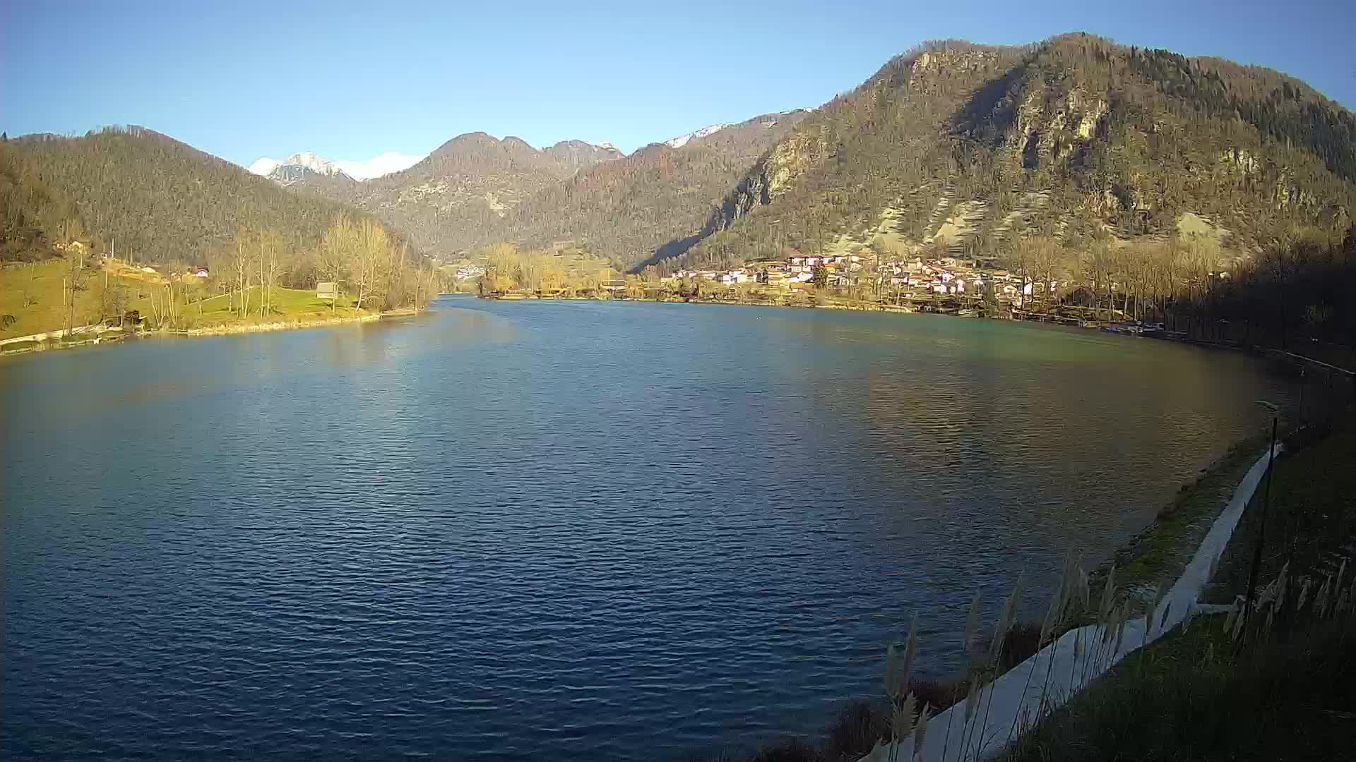 Most na Soči – Panoramic view of Lake